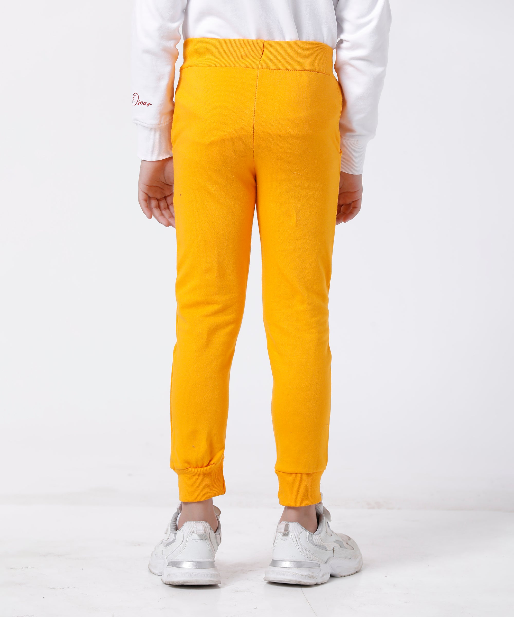 Boys Printed Premium Trouser | Yellow
