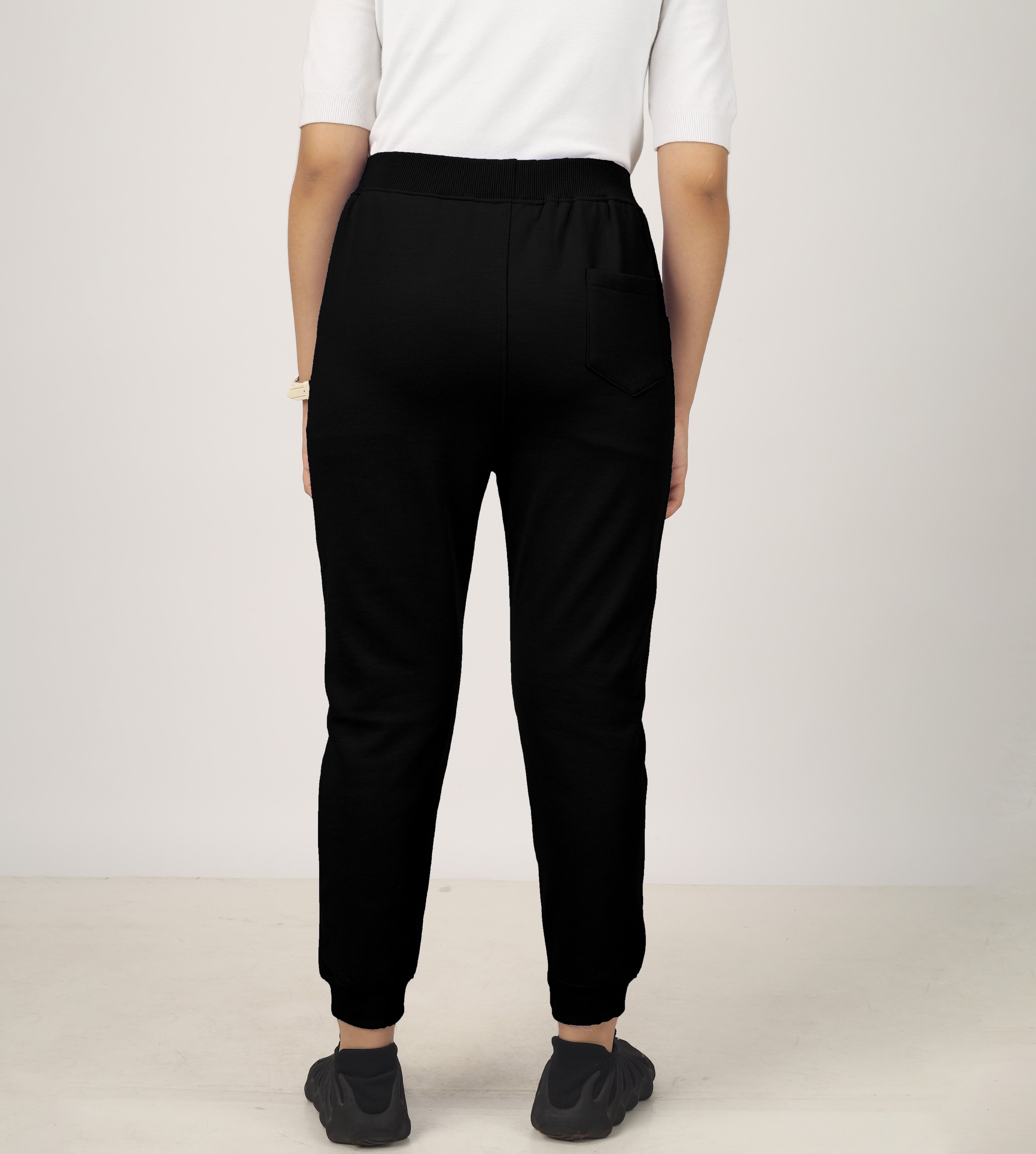 Printed Premium Trouser | Black