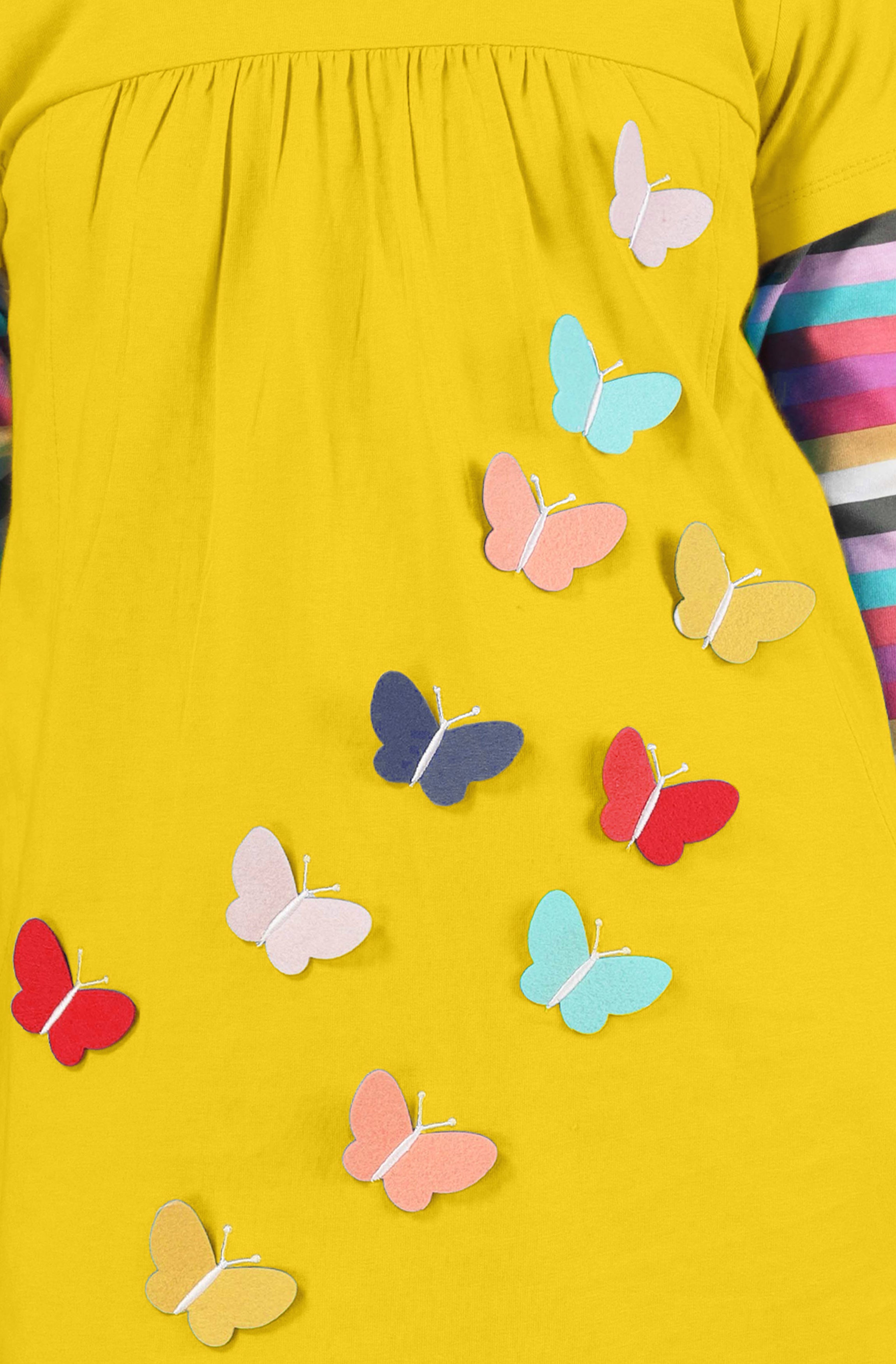 Long t-Shirt for Girls - Full Sleeve Tops Yellow
