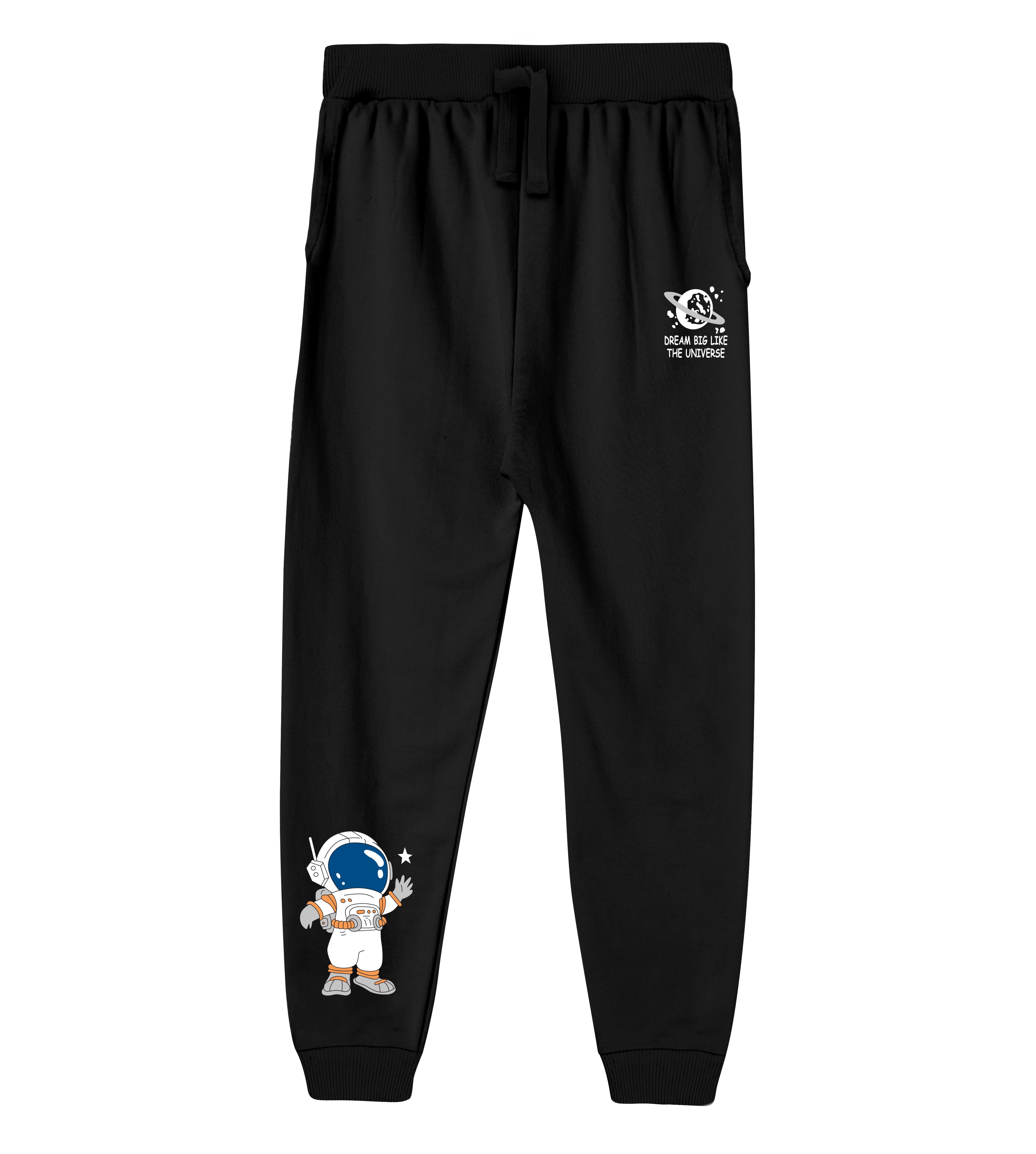 Printed Premium Trouser | Black