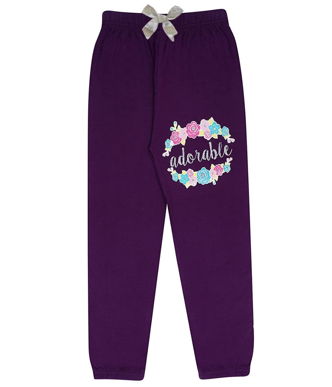 Girl's Regular fit Track Pants (GP3A_C2_Combo 3)
