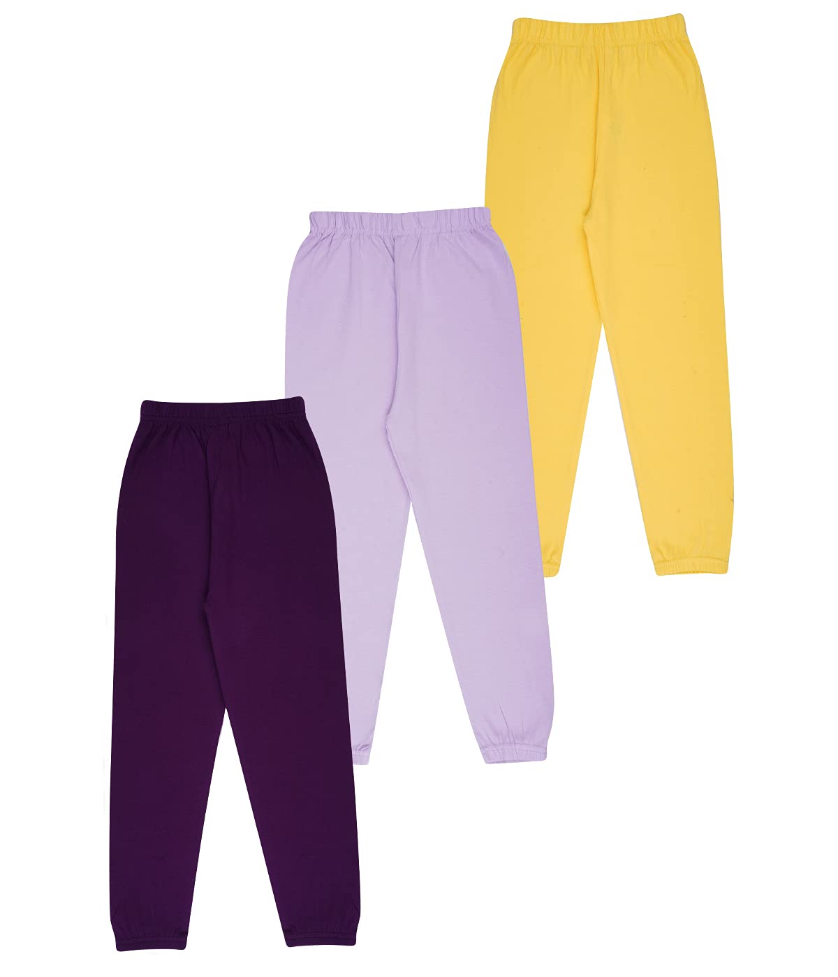 Girl's Regular fit Track Pants (GP3A_C2_Combo 3)