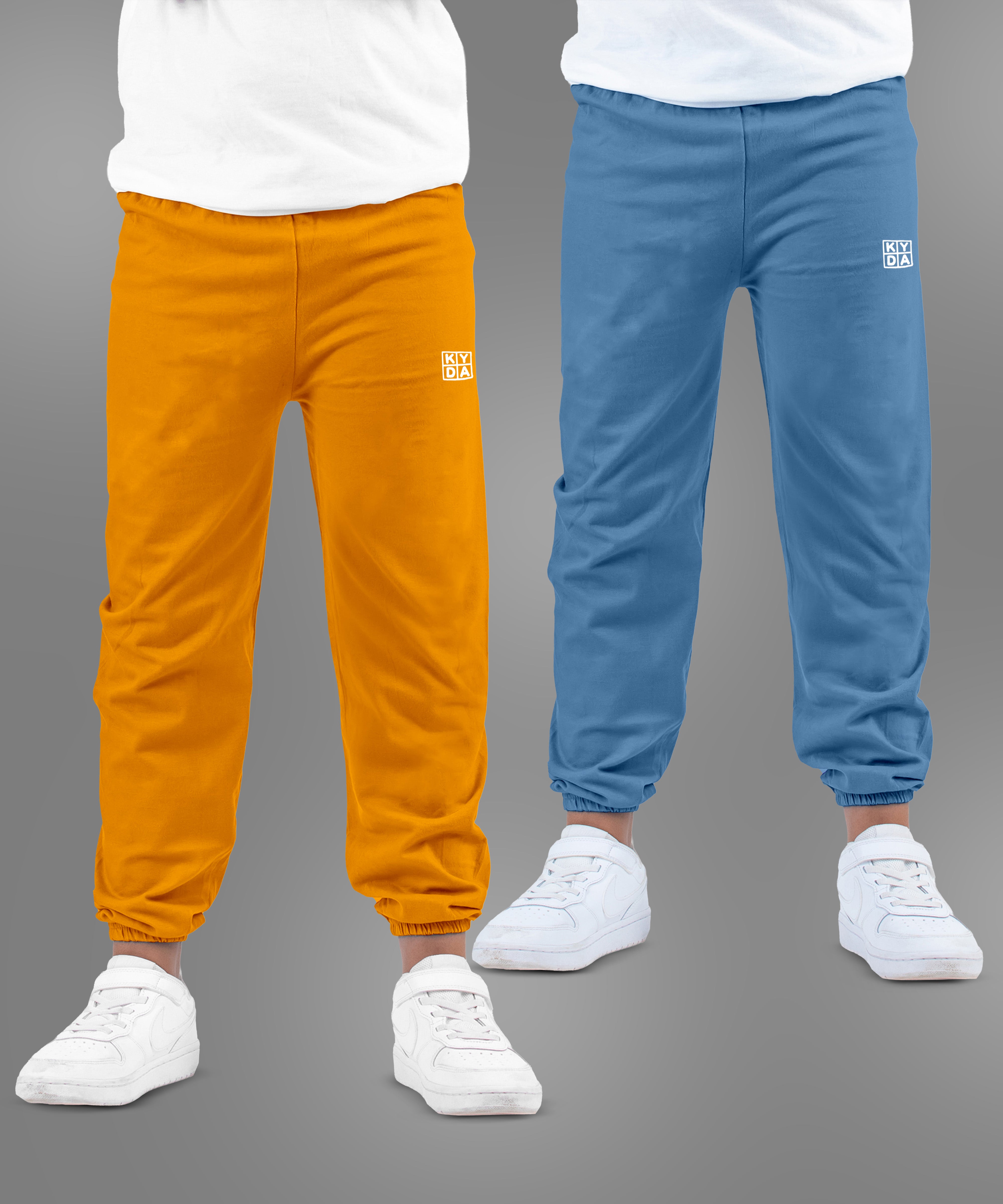 Basic Joggers | Mustard Yellow, Blue