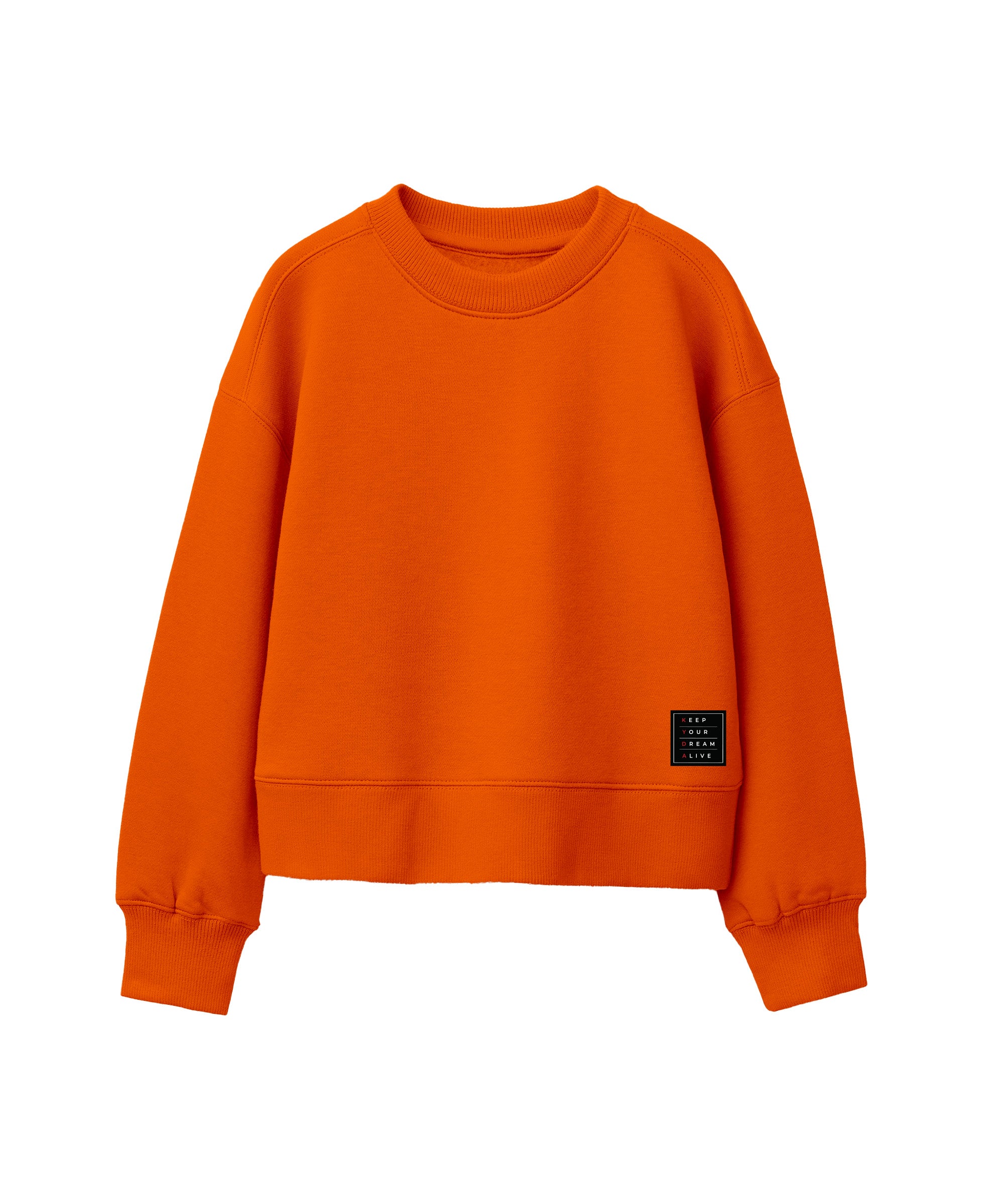 Premium Printed Cotton Solid Sweatshirt