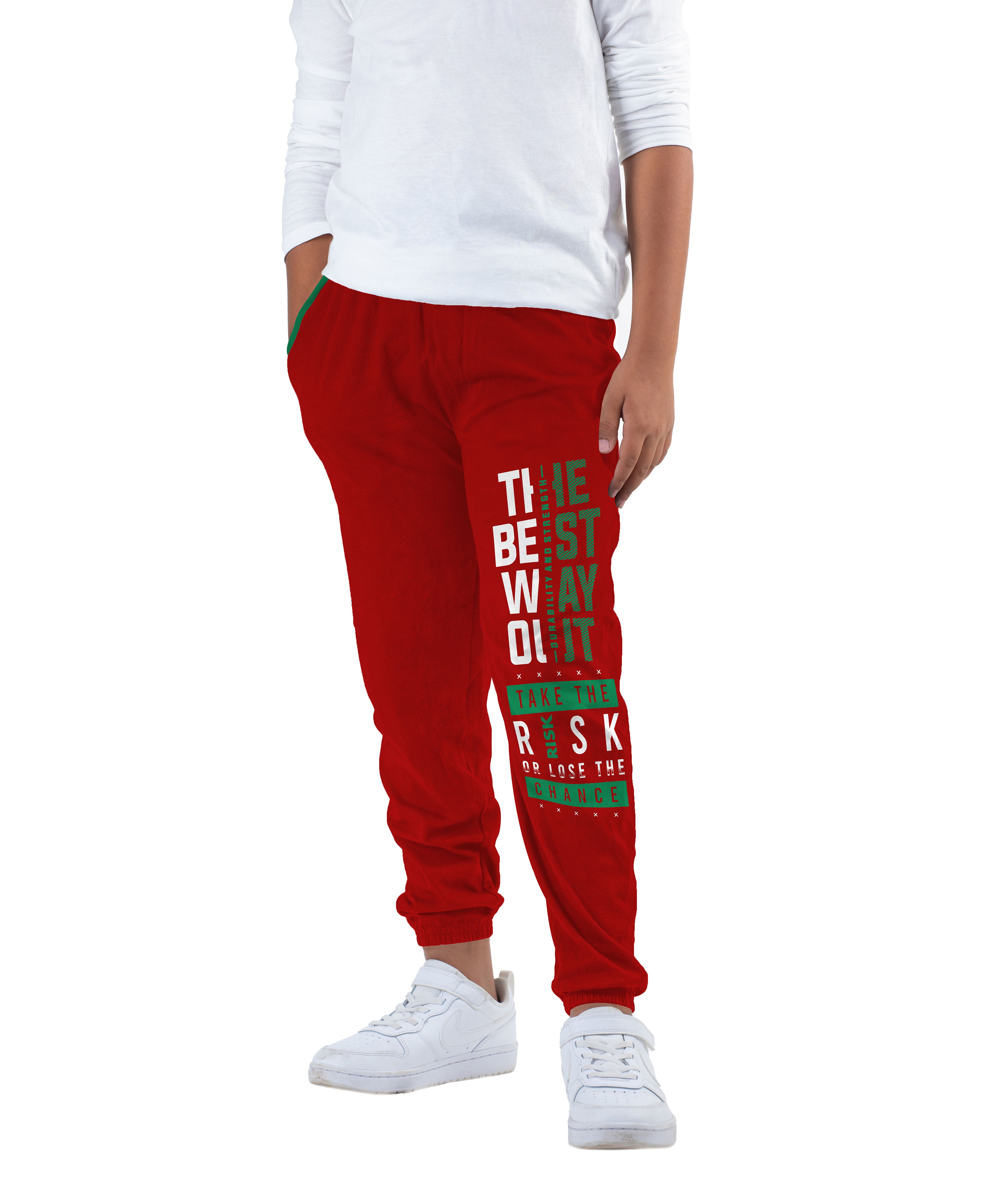 Boys Printed Track Pant (Pack of 2)