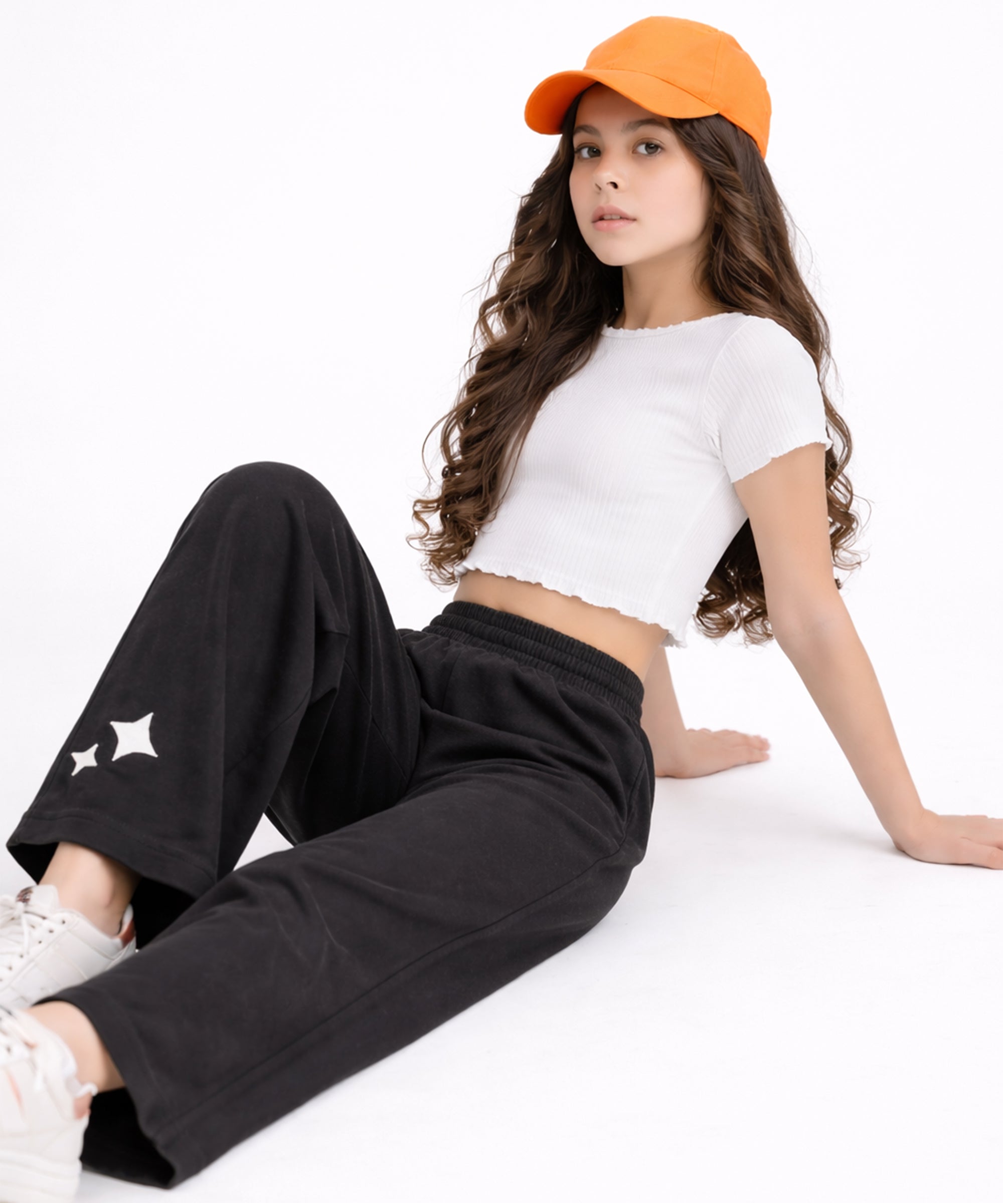 Girls Premium Cotton Wide Leg Palazzo Pants | Elastic Waist | Summer Wear