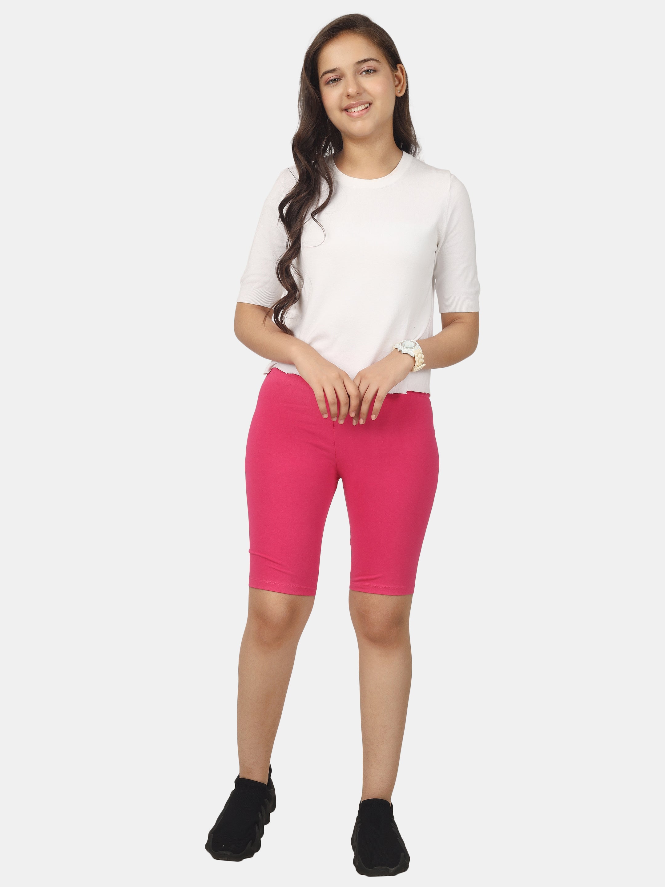 Girls Cycling Shorts | Active Wear (Pack of 2)