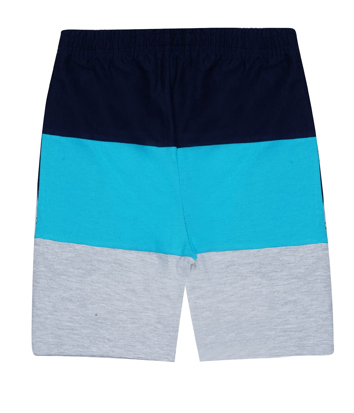 Kids Unisex Multicolor Cotton Printed Three Cut Shorts Multicolor (Pack of 3)
