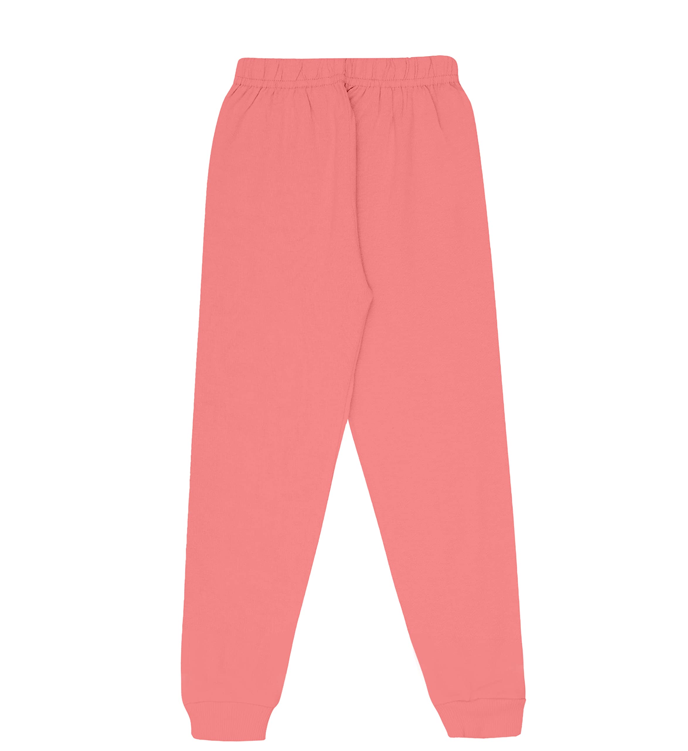 Girls Cotton Printed Track Pants with Pocket C1 - Multicolor (Pack of 3)