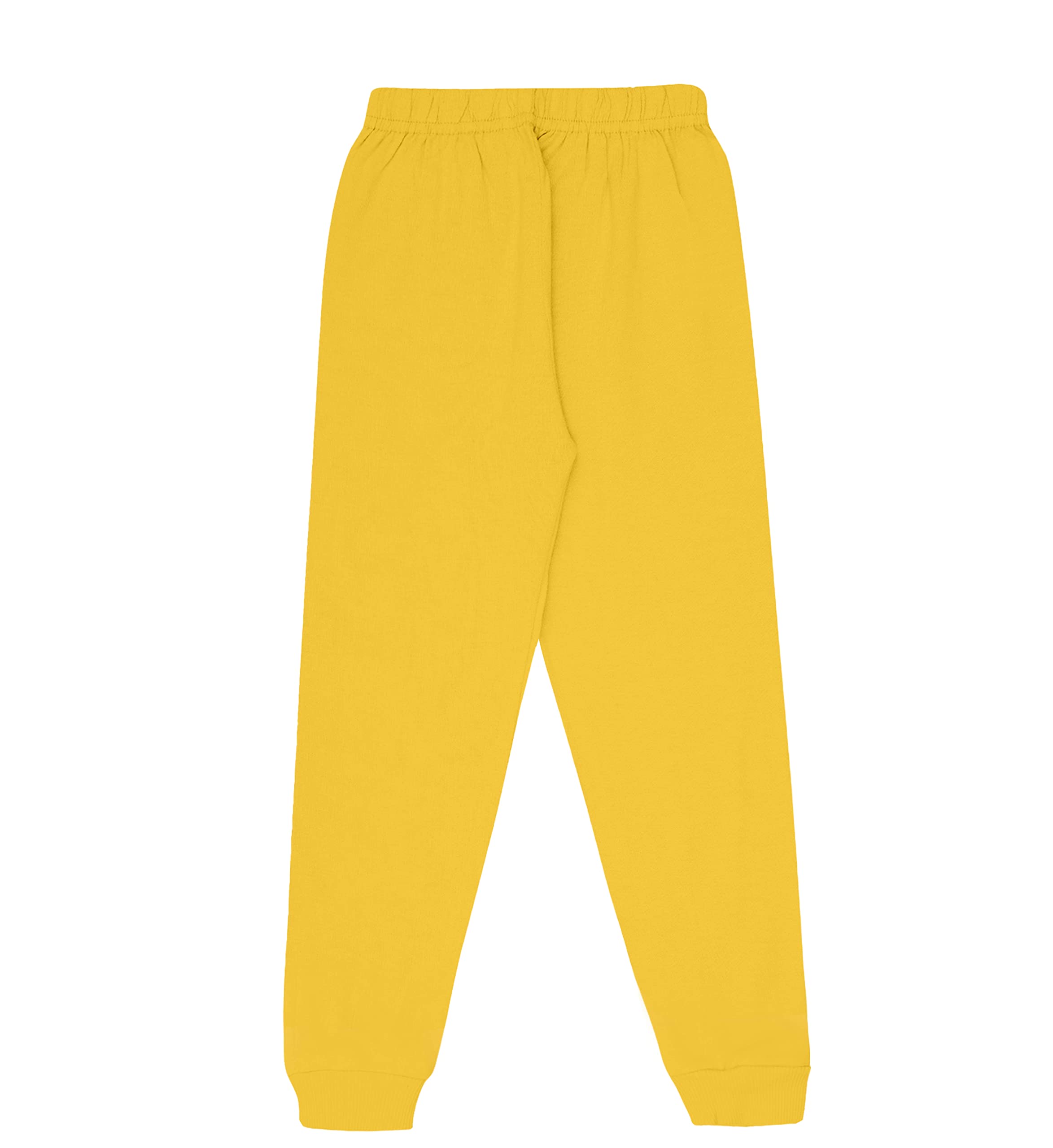 Girls Cotton Printed Track Pants with Pocket C4 - Multicolor (Pack of 2)