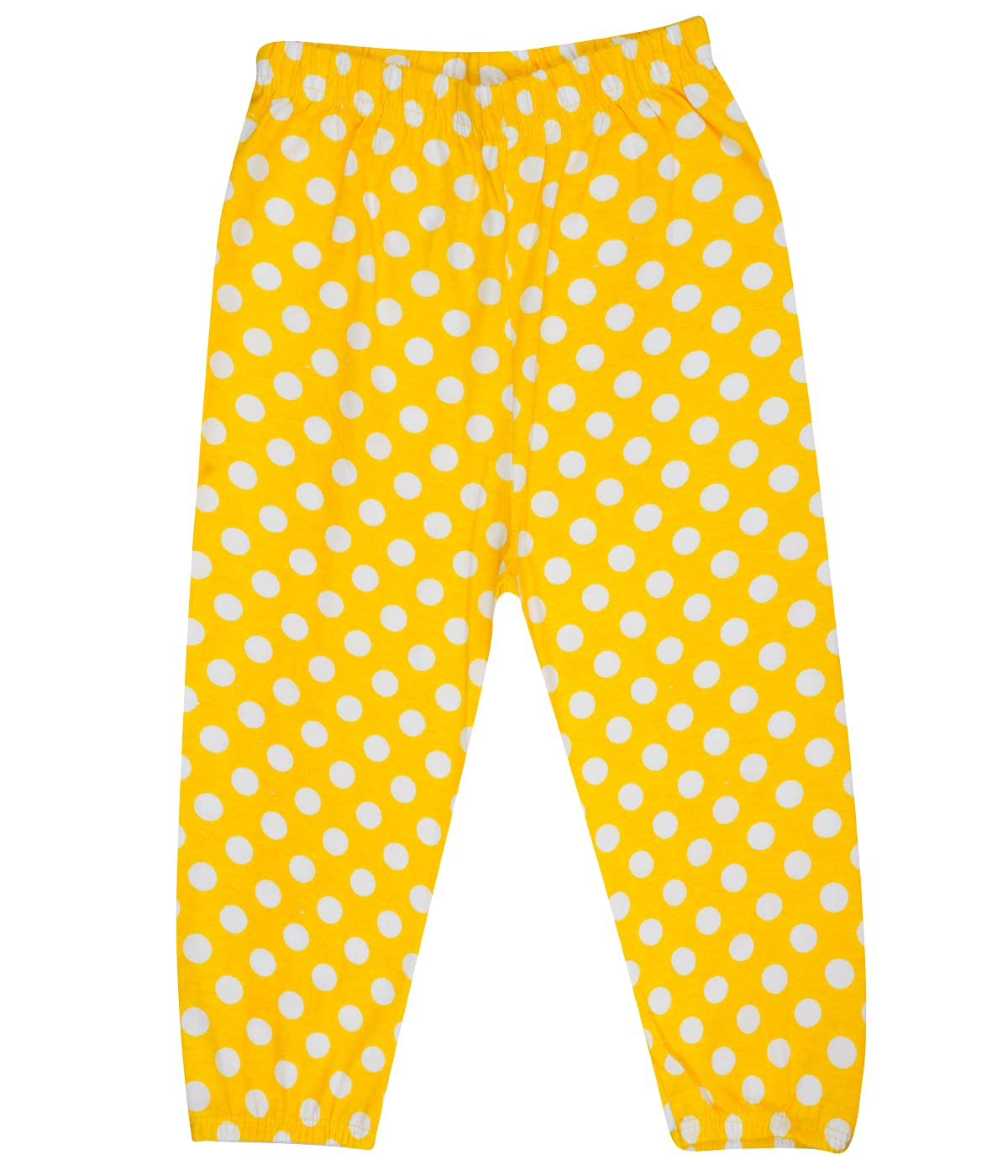 Regular Fit Dotted Printed Cotton Capri Pant for Girls - Multicolor (Pack of 3)