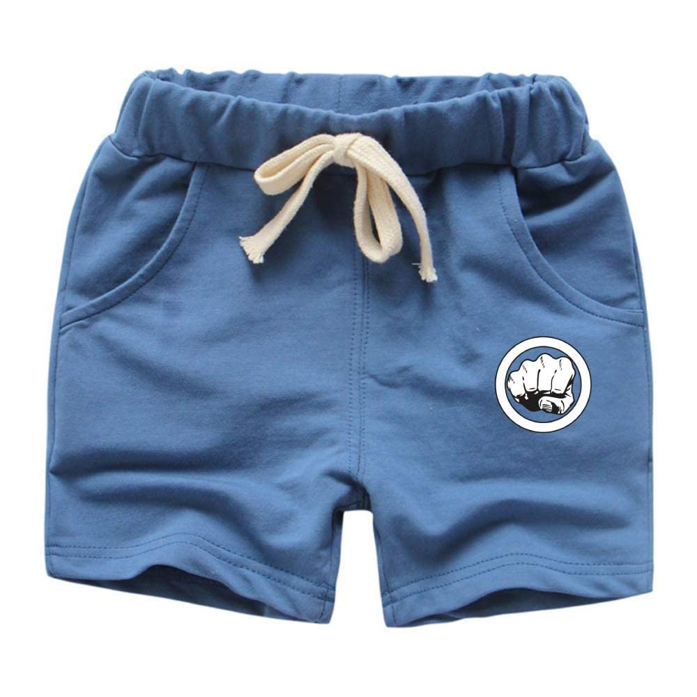 Kids Unisex Multicolor CC Printed Cotton Shorts (Pack of 3)