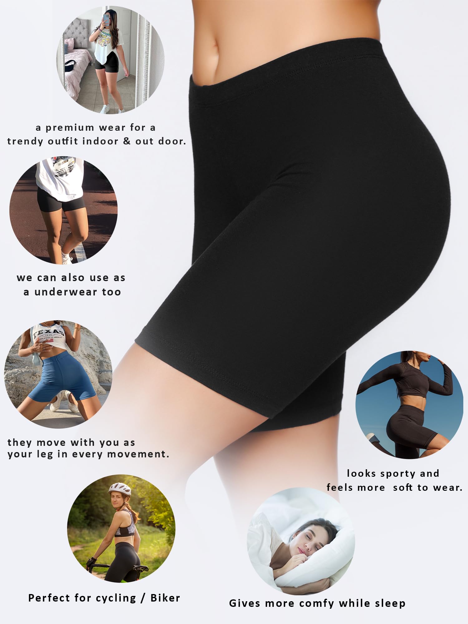 Women's Cycling Shorts | White