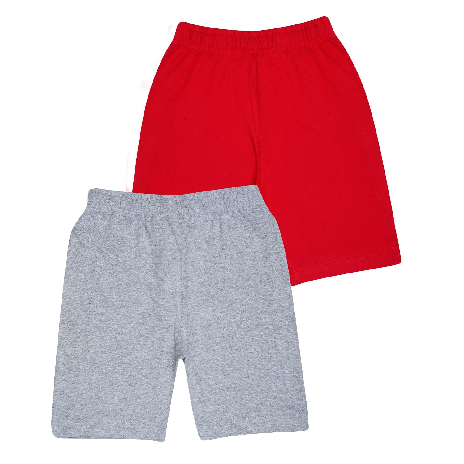 Kids Unisex Red-Melange Desert Printed Regular Fit Vintage Trousers (Pack of 2)