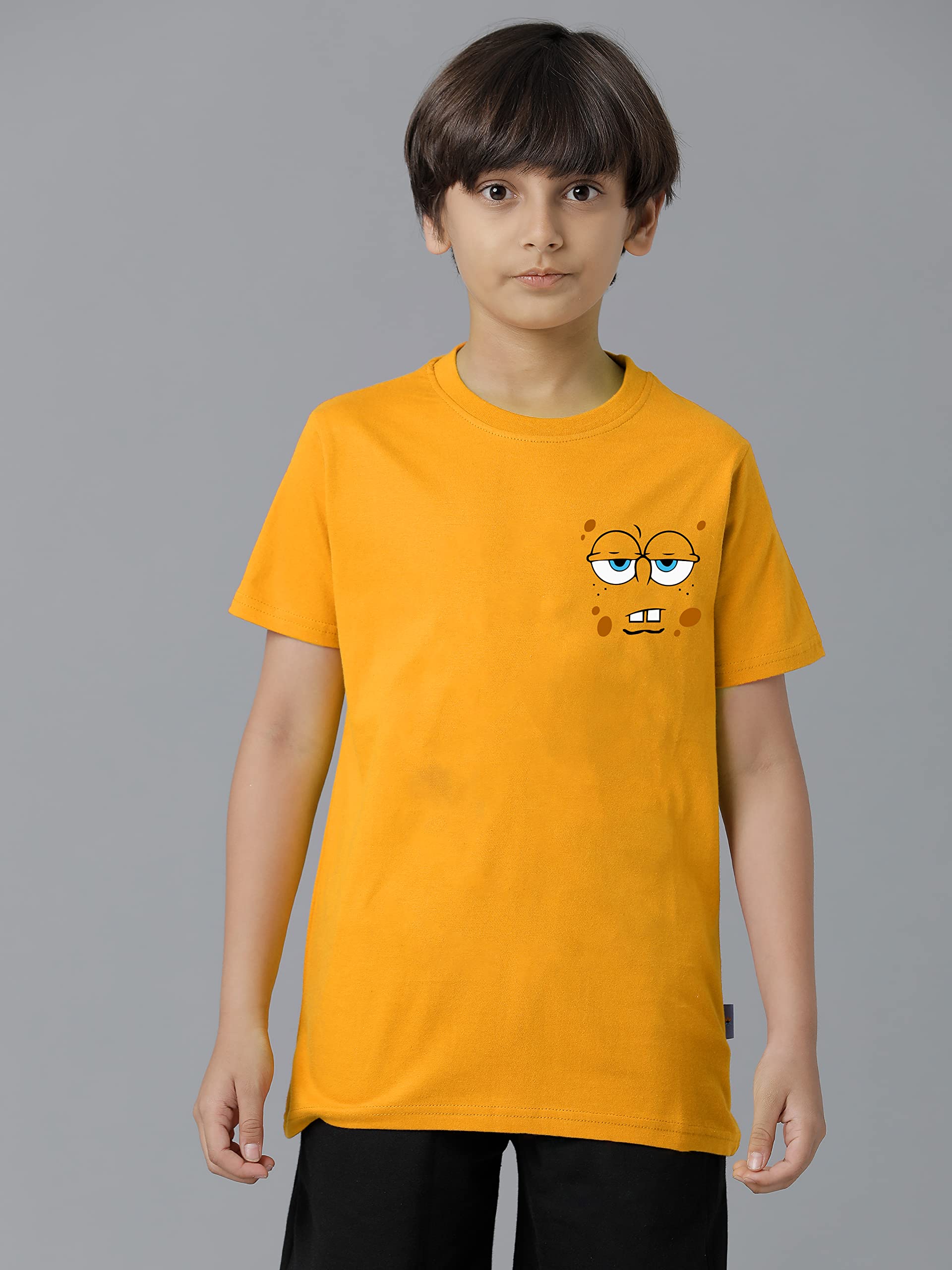 Boys Cotton Printed Half Sleeve T-Shirts Regular Fit (Pack of 3)