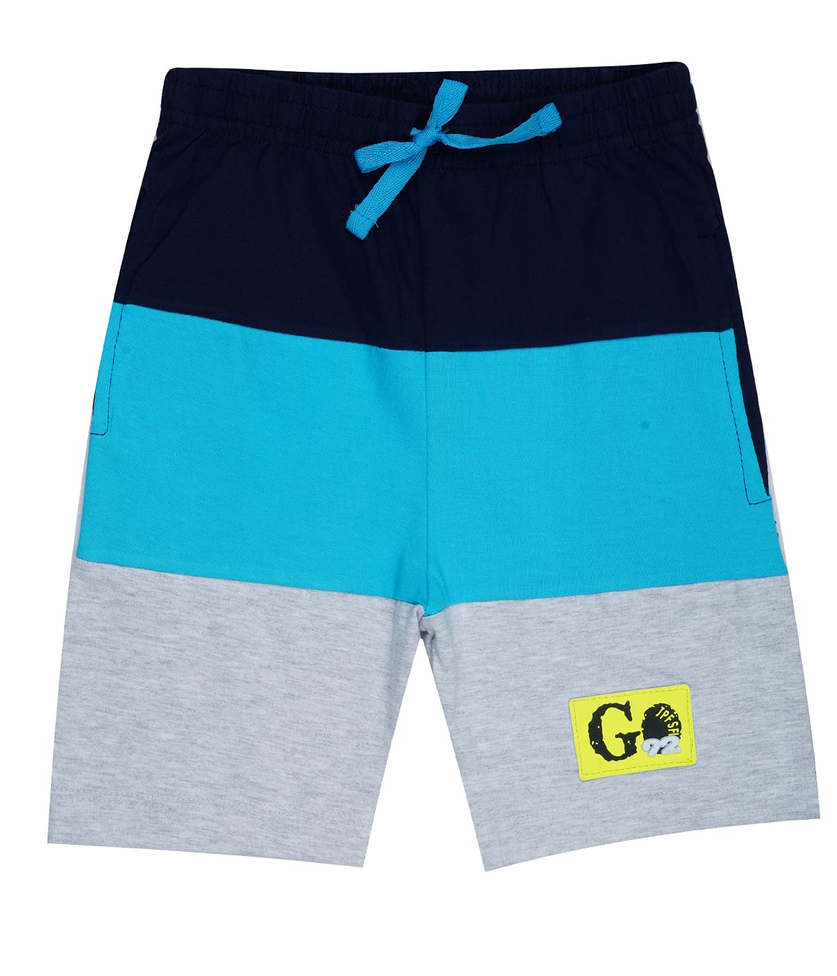 Kids Unisex Multicolor Cotton Printed Three Cut Shorts Multicolor (Pack of 3)