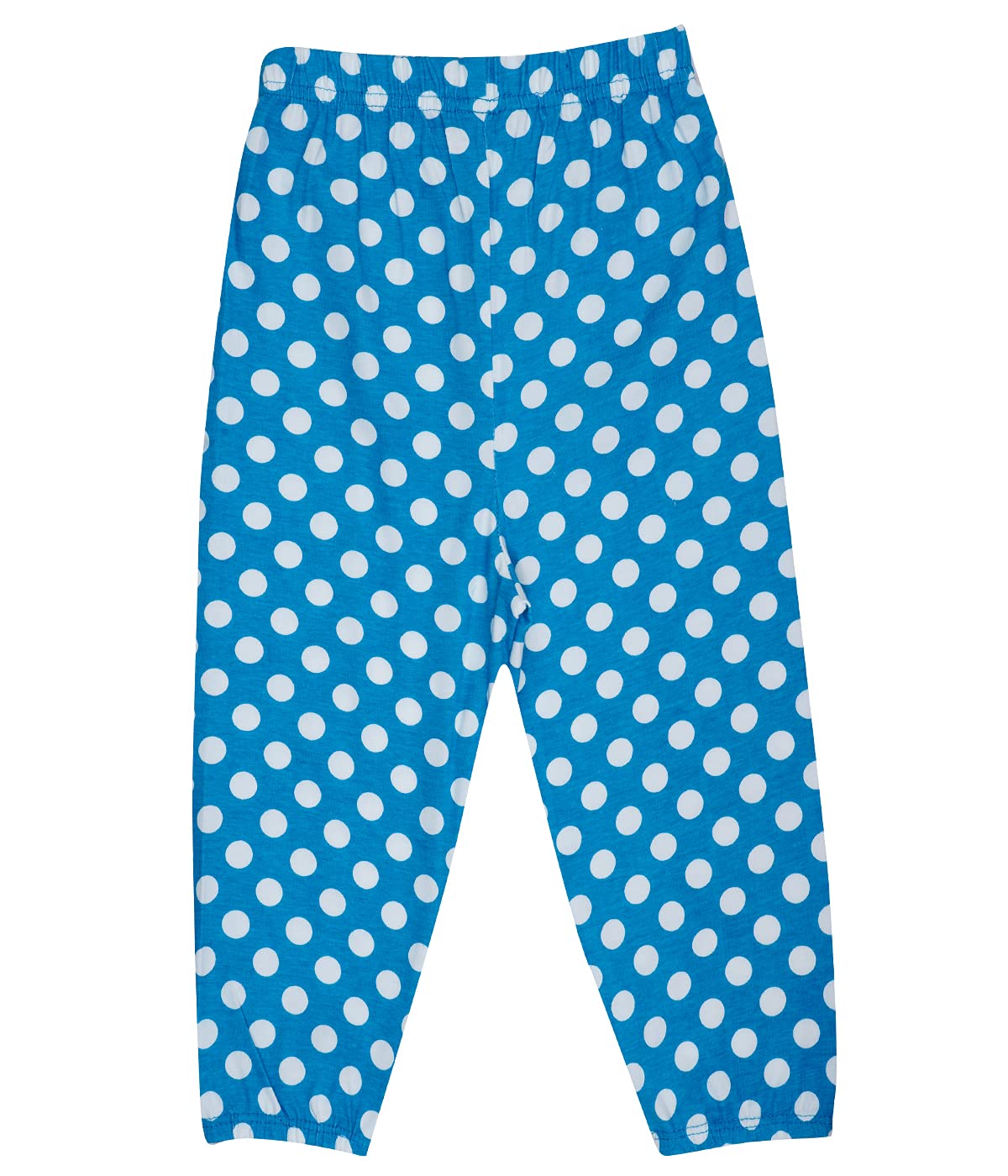 Regular Fit Dotted Printed Cotton Capri Pant for Girls - Multicolor (Pack of 3)