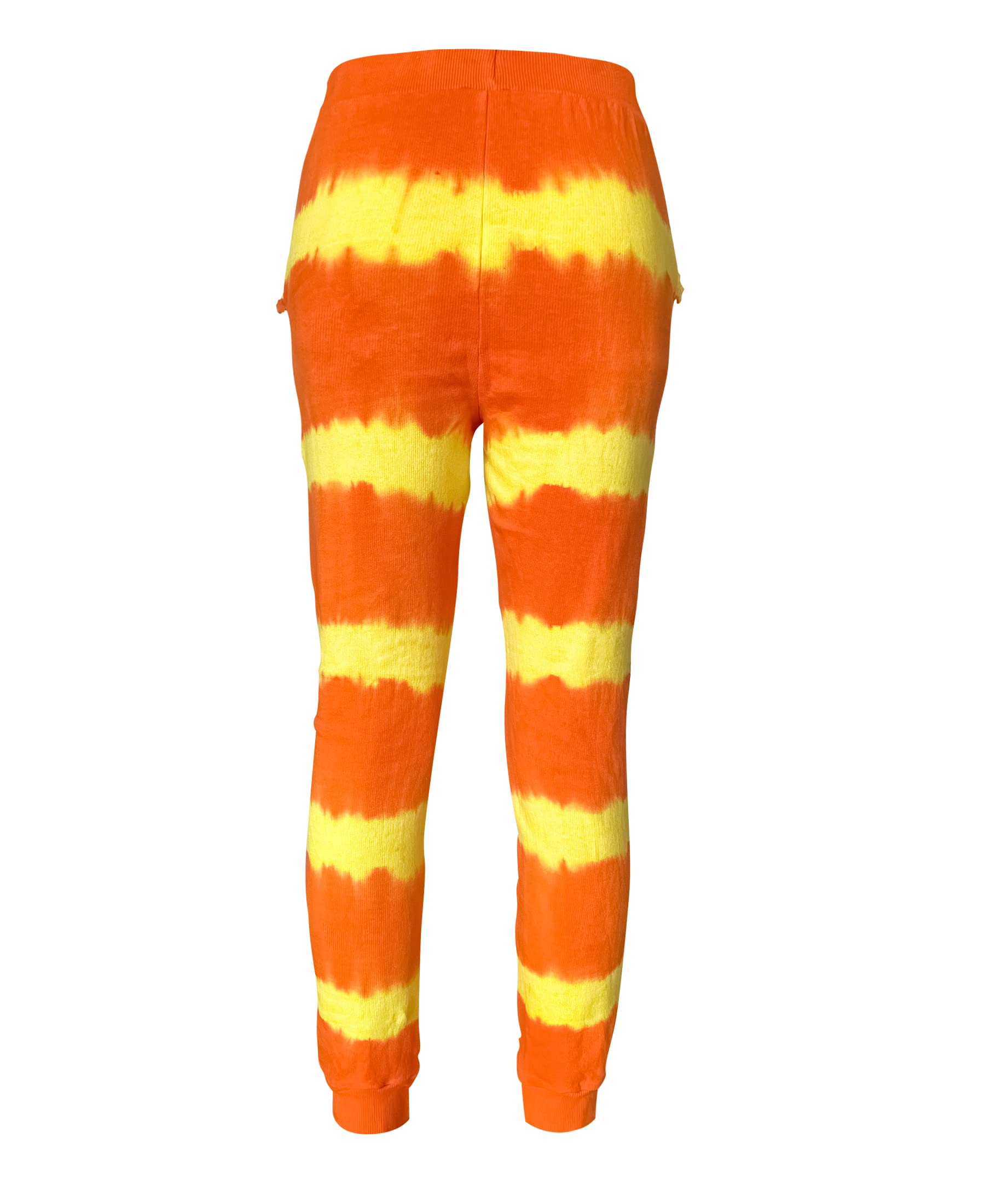 Kids Cotton Printed Joggers for Girls - Yellow