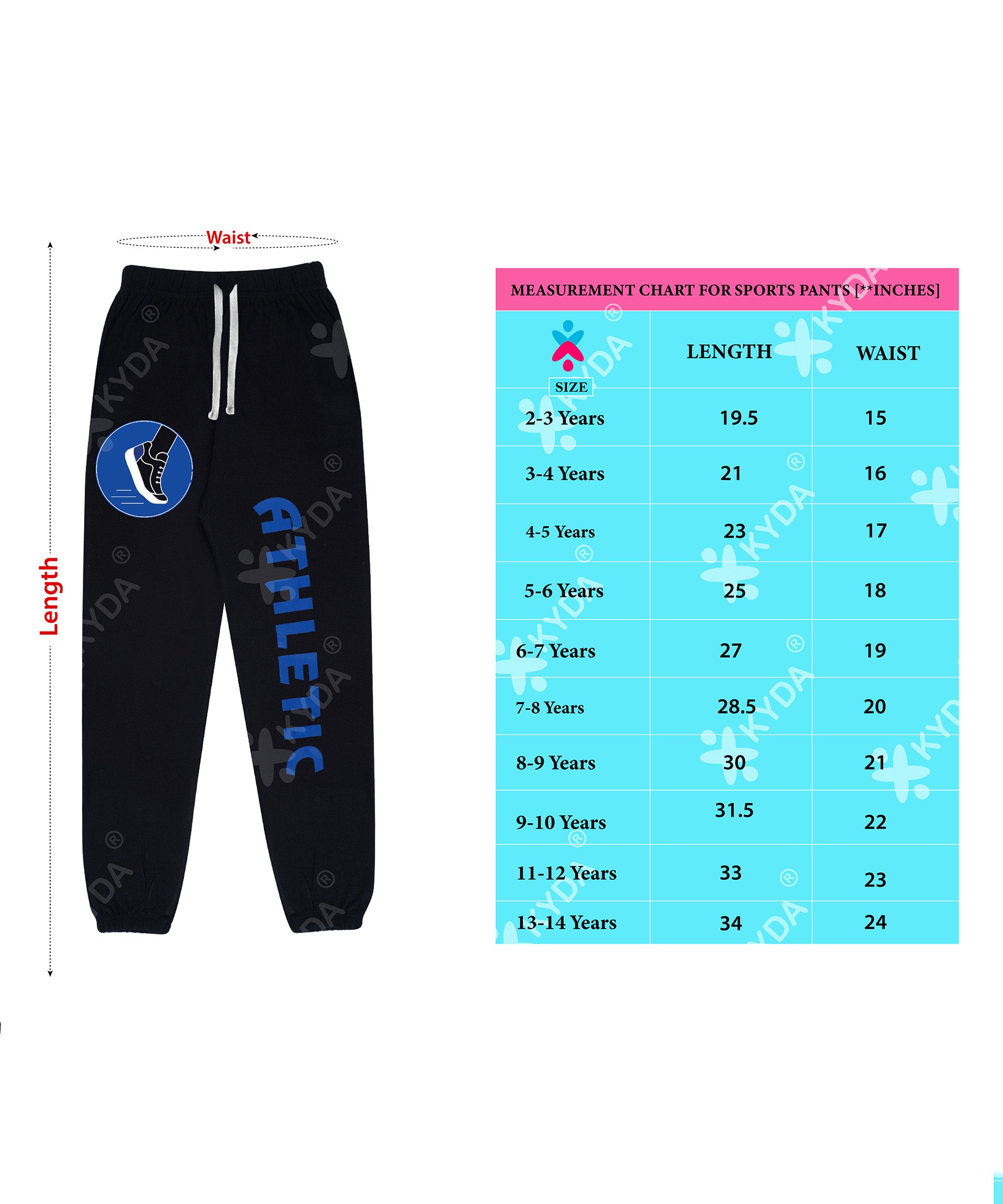 Athletic | Boys Printed Trousers (Pack of 2)