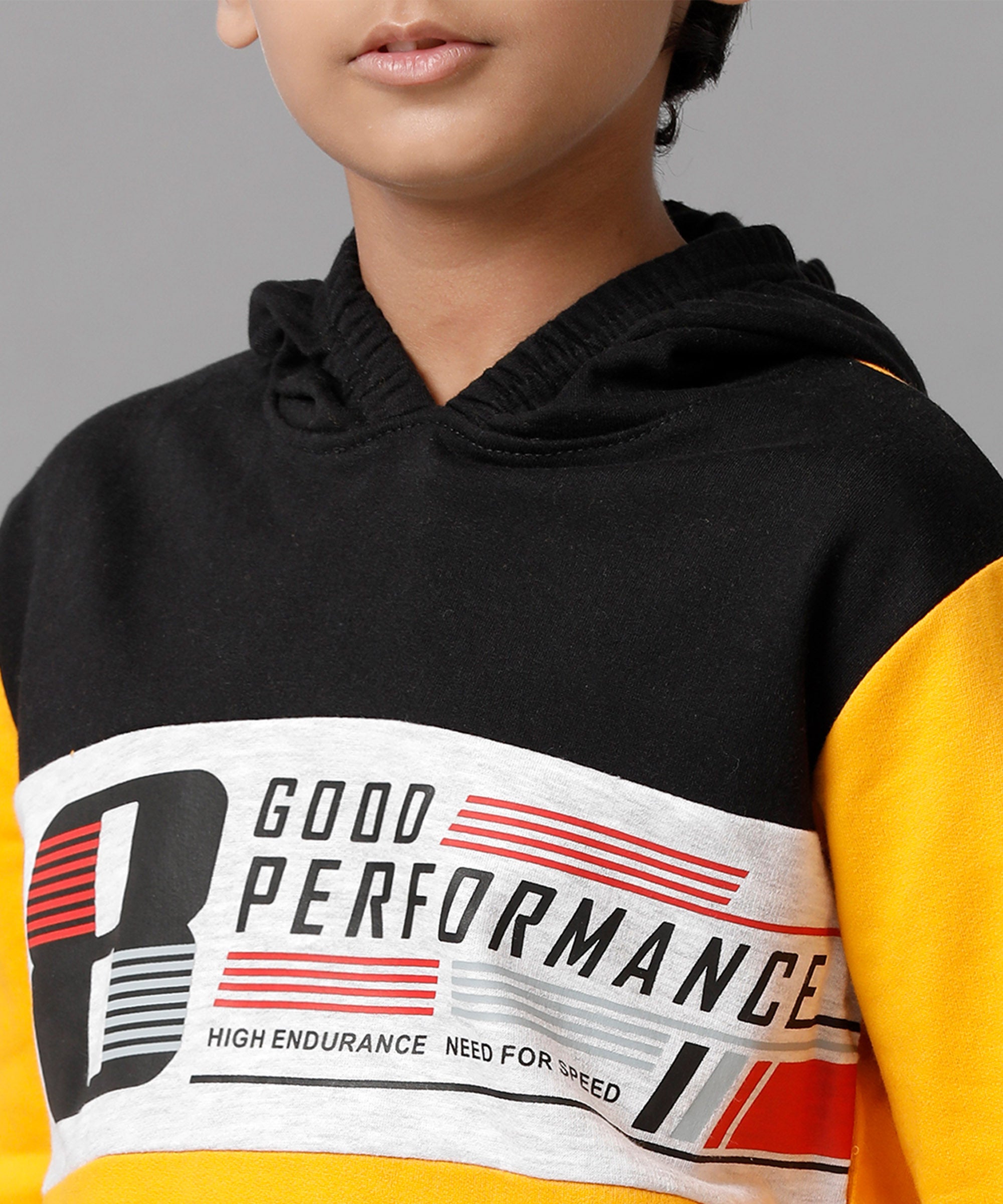 Boys Printed Full Sleeve Hoodie