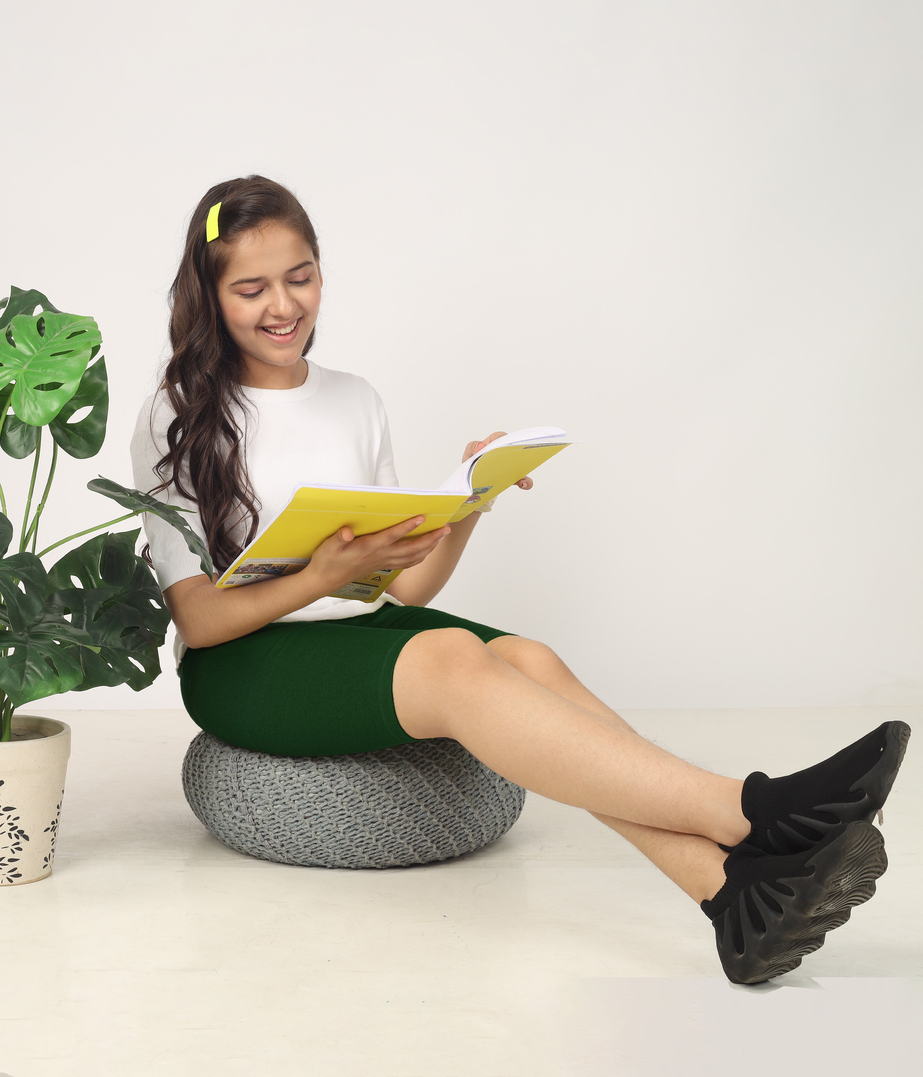 Girls Cycling Shorts | Active Wear (Pack of 2)