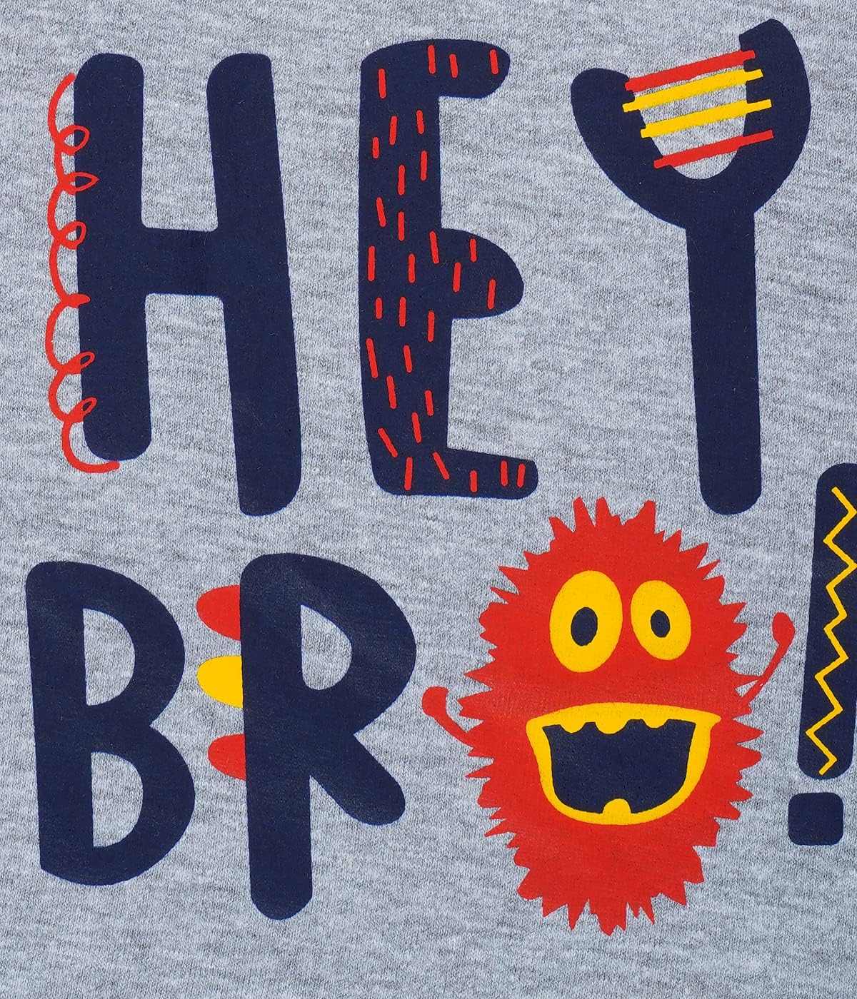 Kids Unisex Red-Melange Desert Printed Regular Fit Vintage Trousers (Pack of 2)