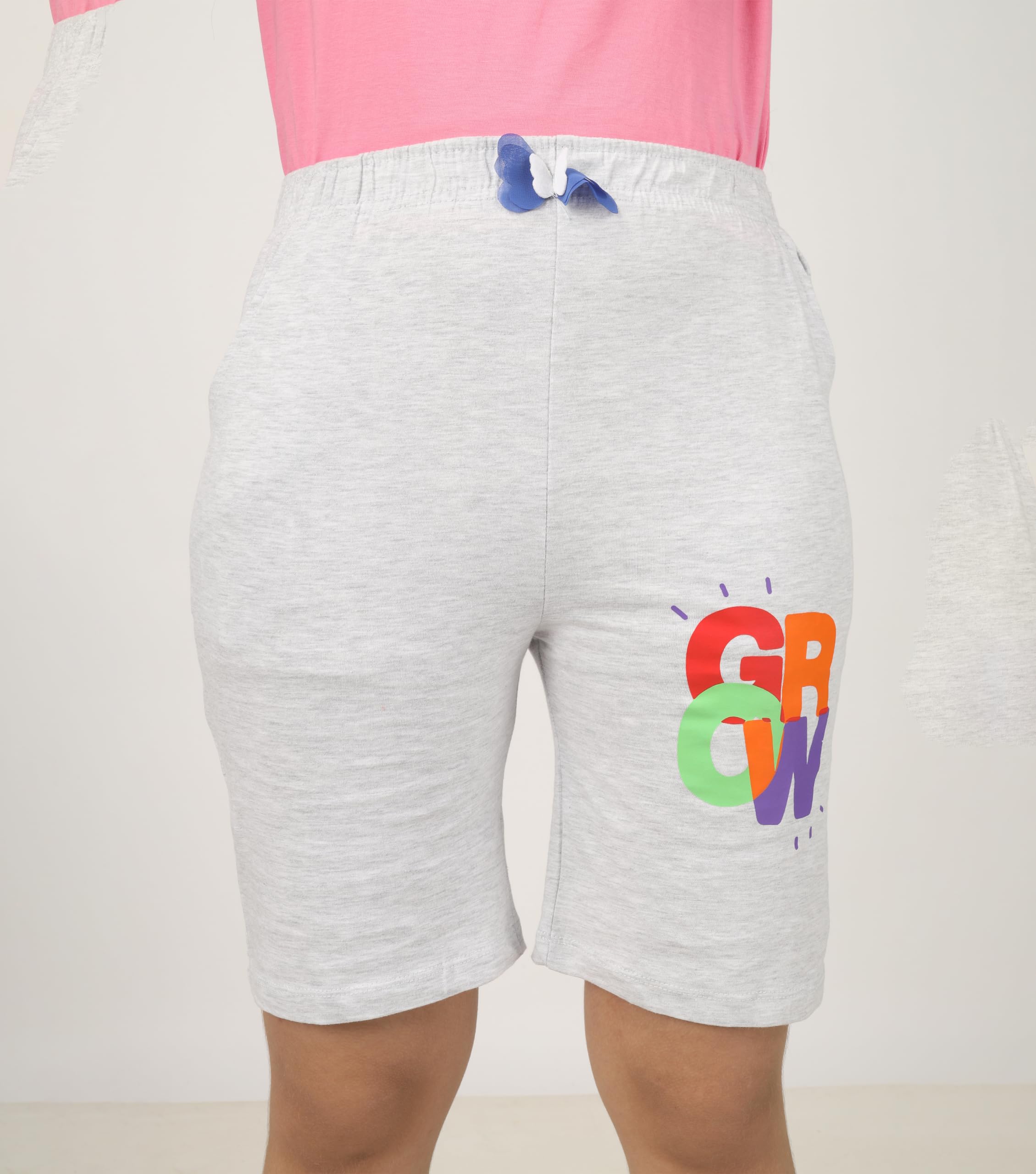 Girls Printed Shorts (Pack of 3)