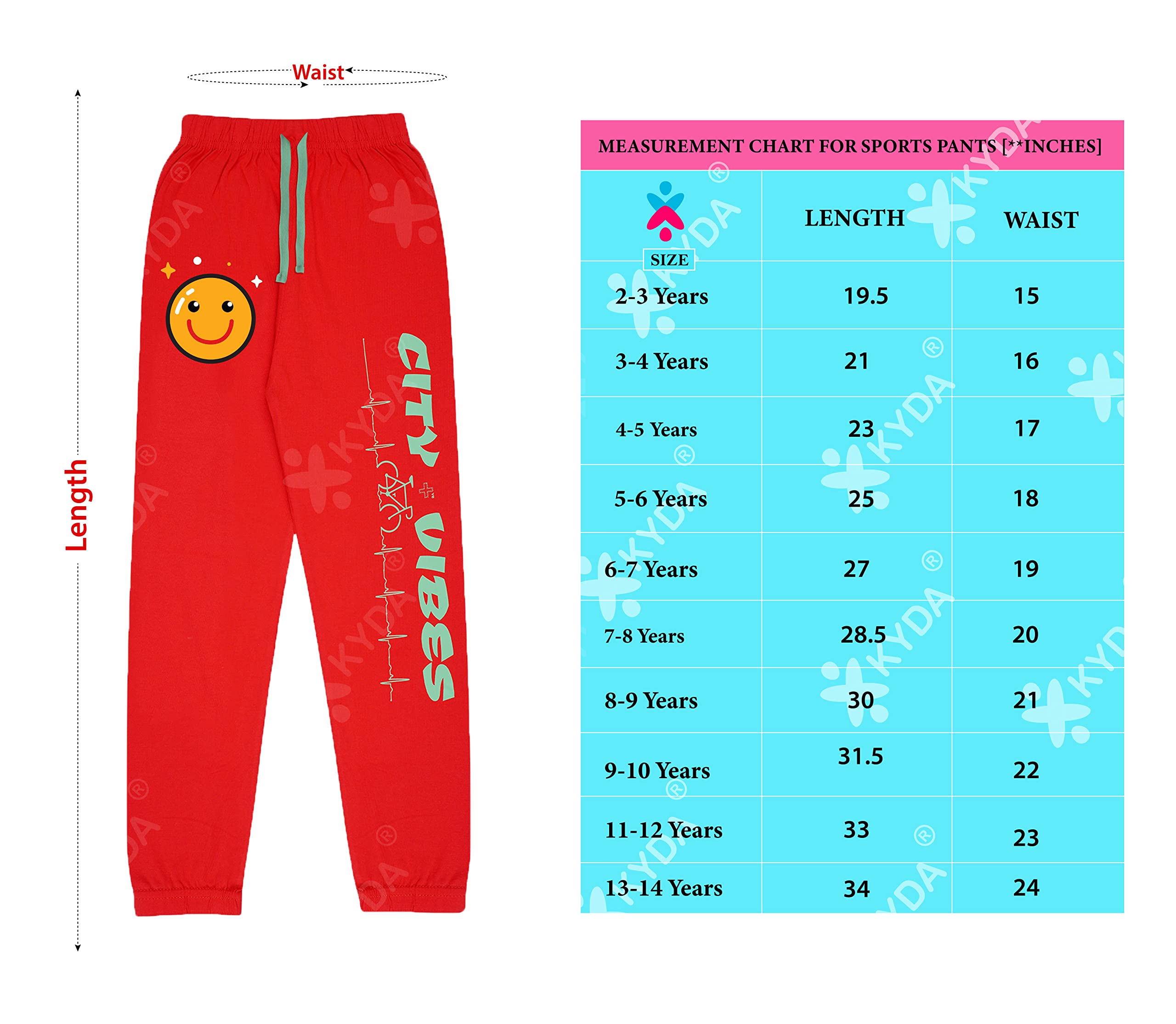 Citi Vibes| Boys Printed Trousers (Pack of 2)