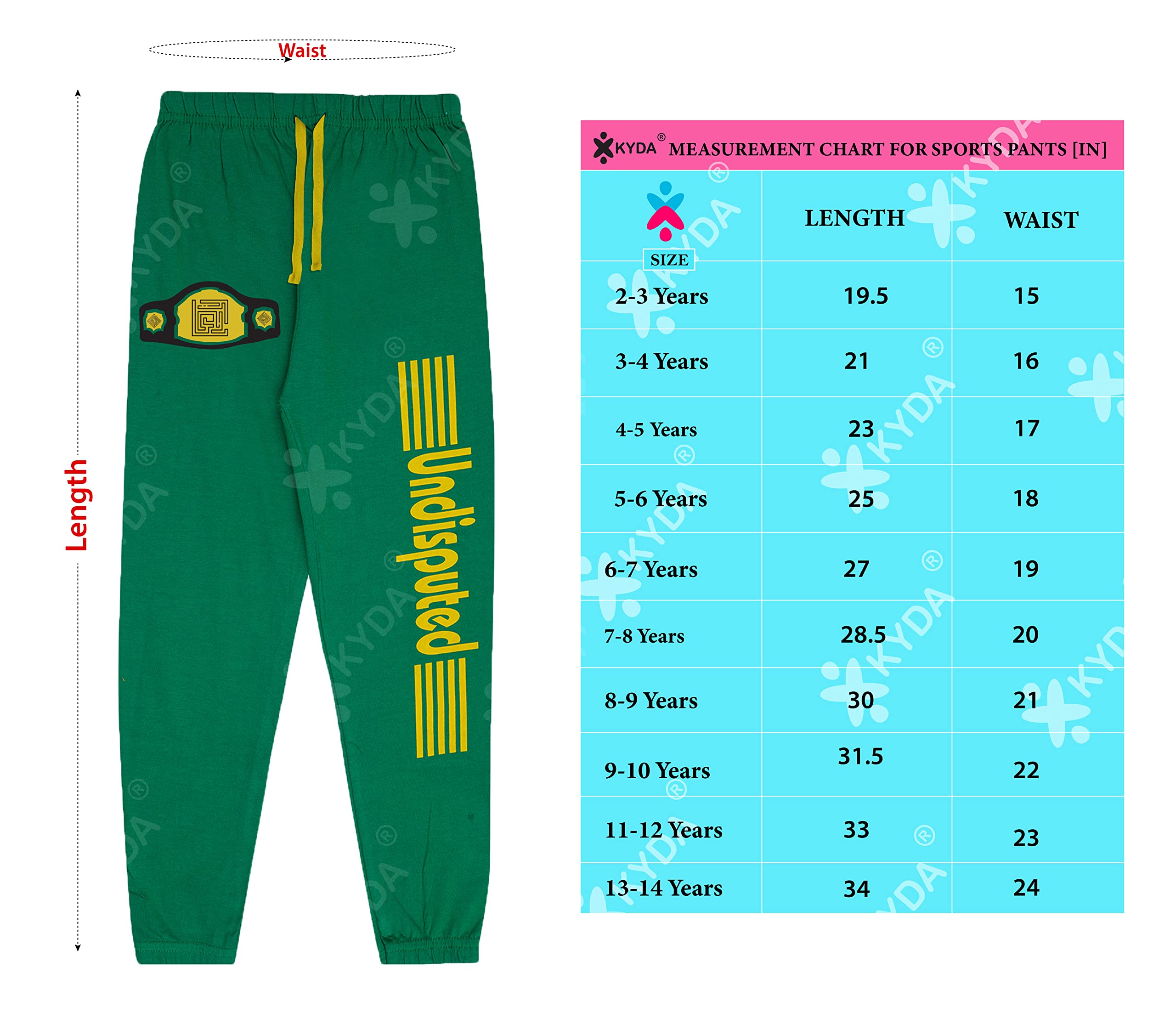 Undisputed | Boys Printed Trousers (Pack of 2)