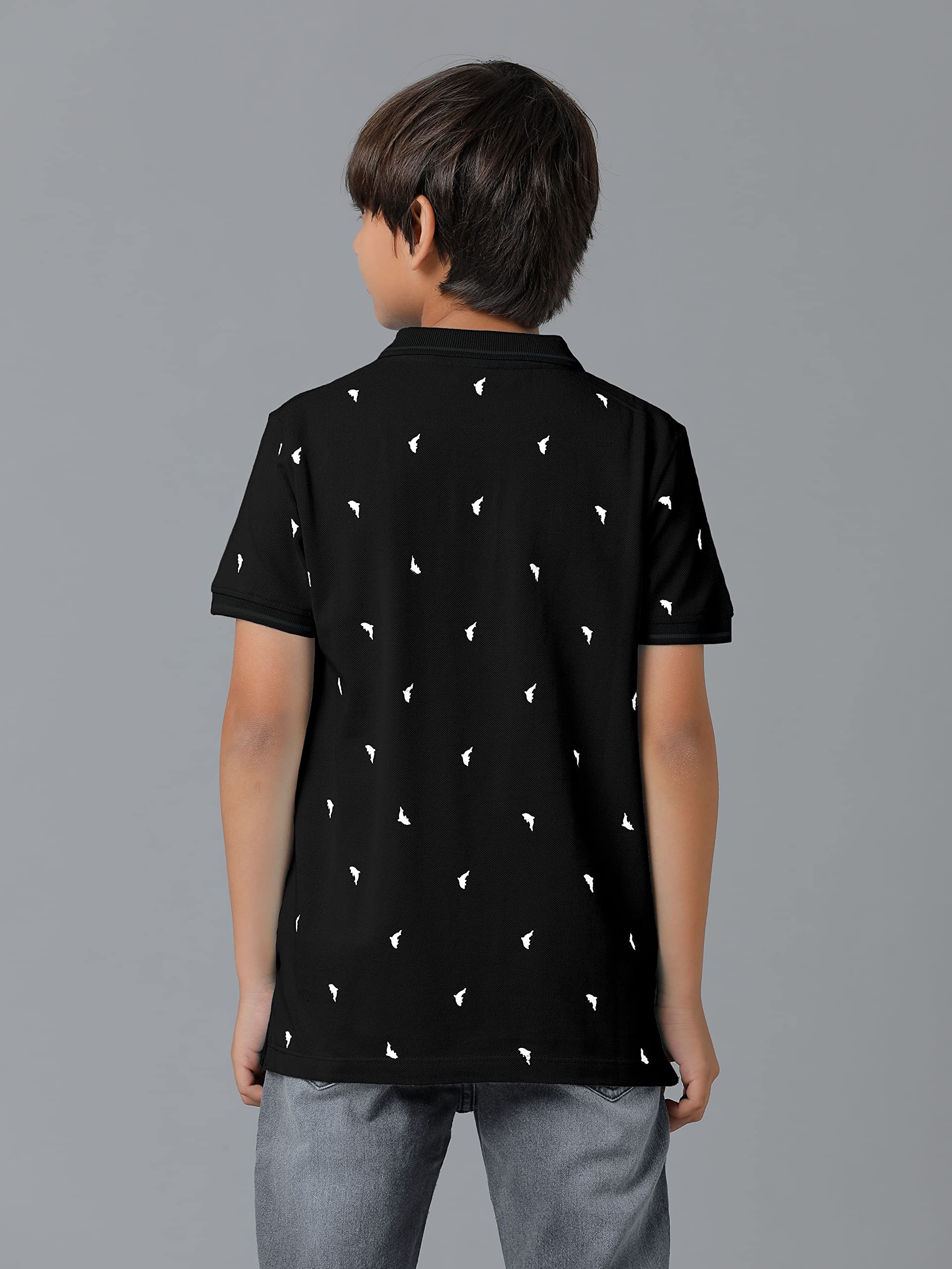 Boys Polo Collar-Shirts | Yellow