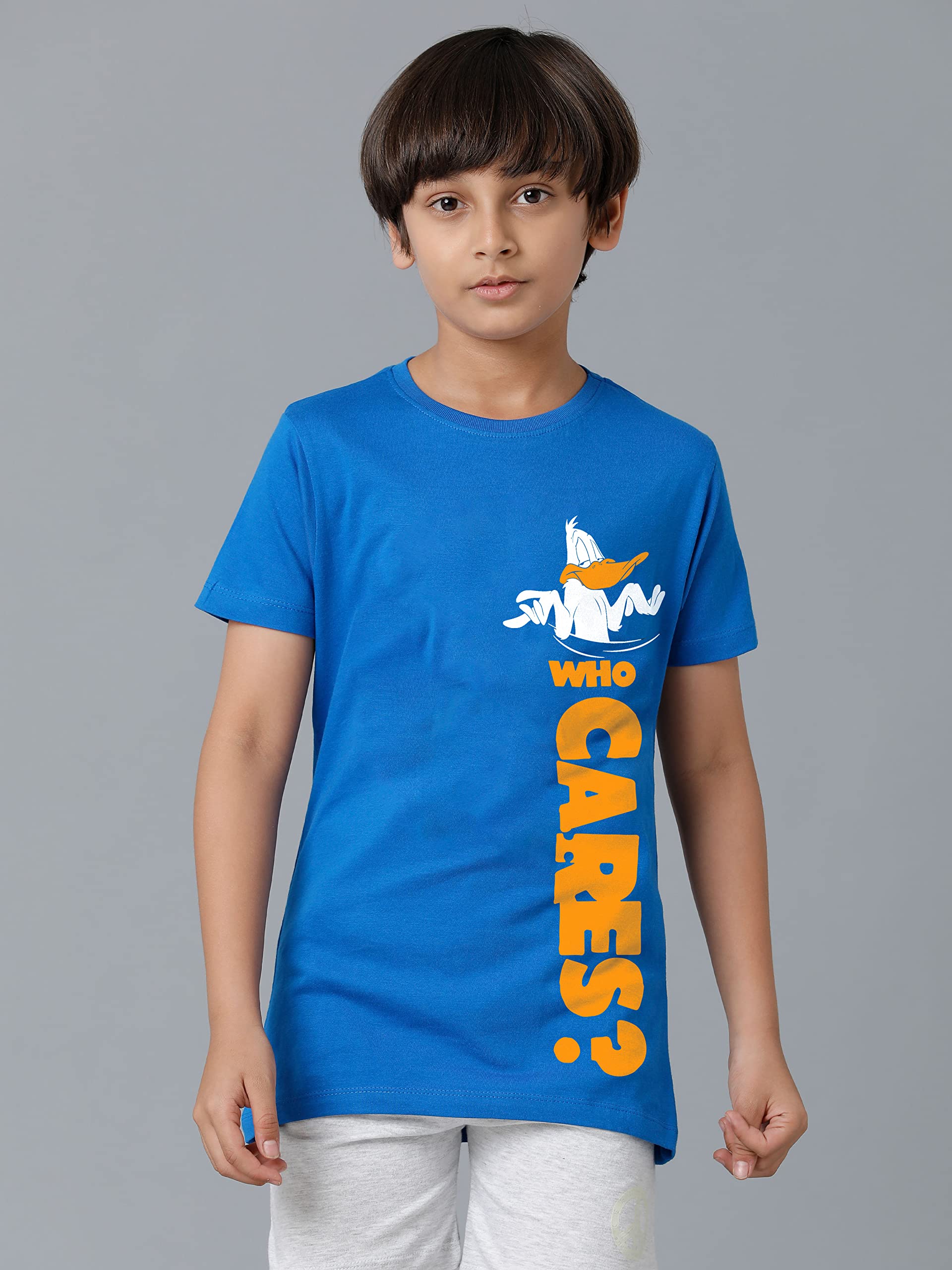 Boys Cotton Printed Half Sleeve T-Shirts Regular Fit (Pack of 3)