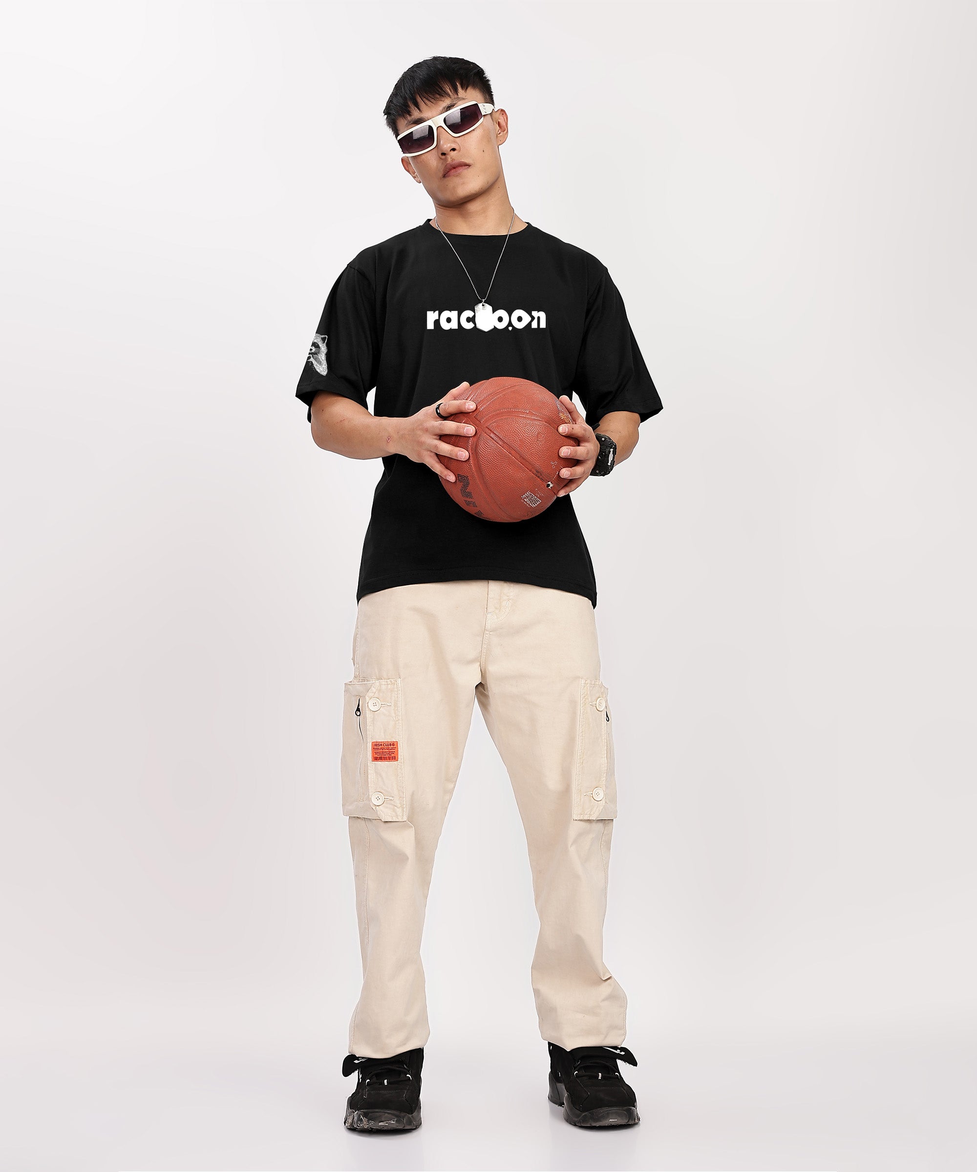 Racoon| Men's oversized T-shirt