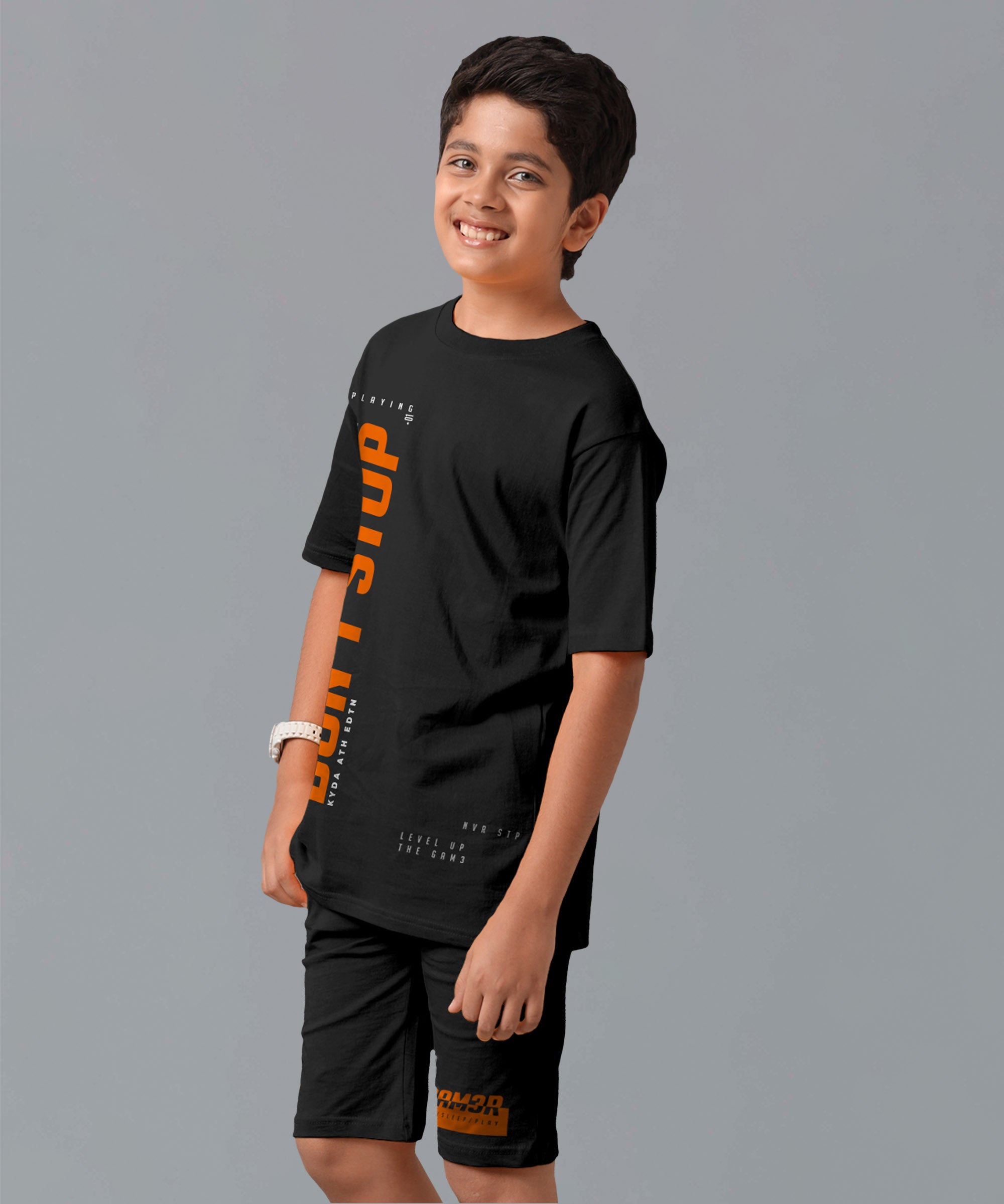 Gamer | Boys Relaxed Fit Printed Co-ords