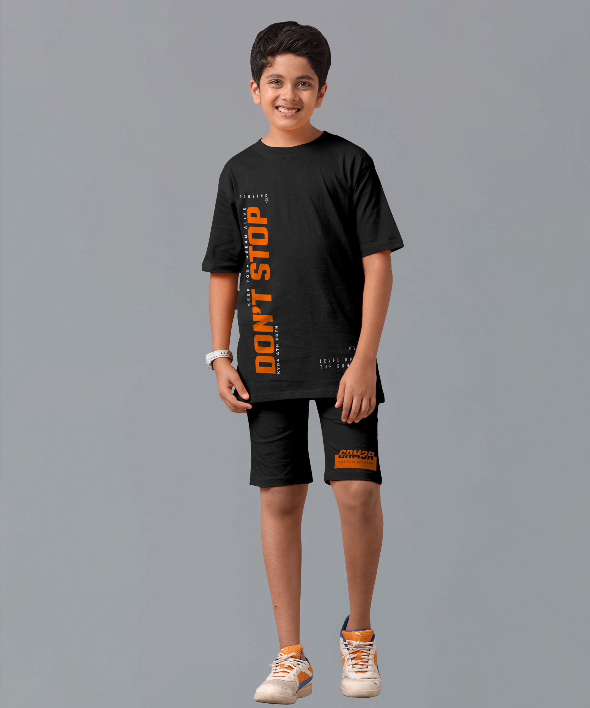 Gamer | Boys Relaxed Fit Printed Co-ords