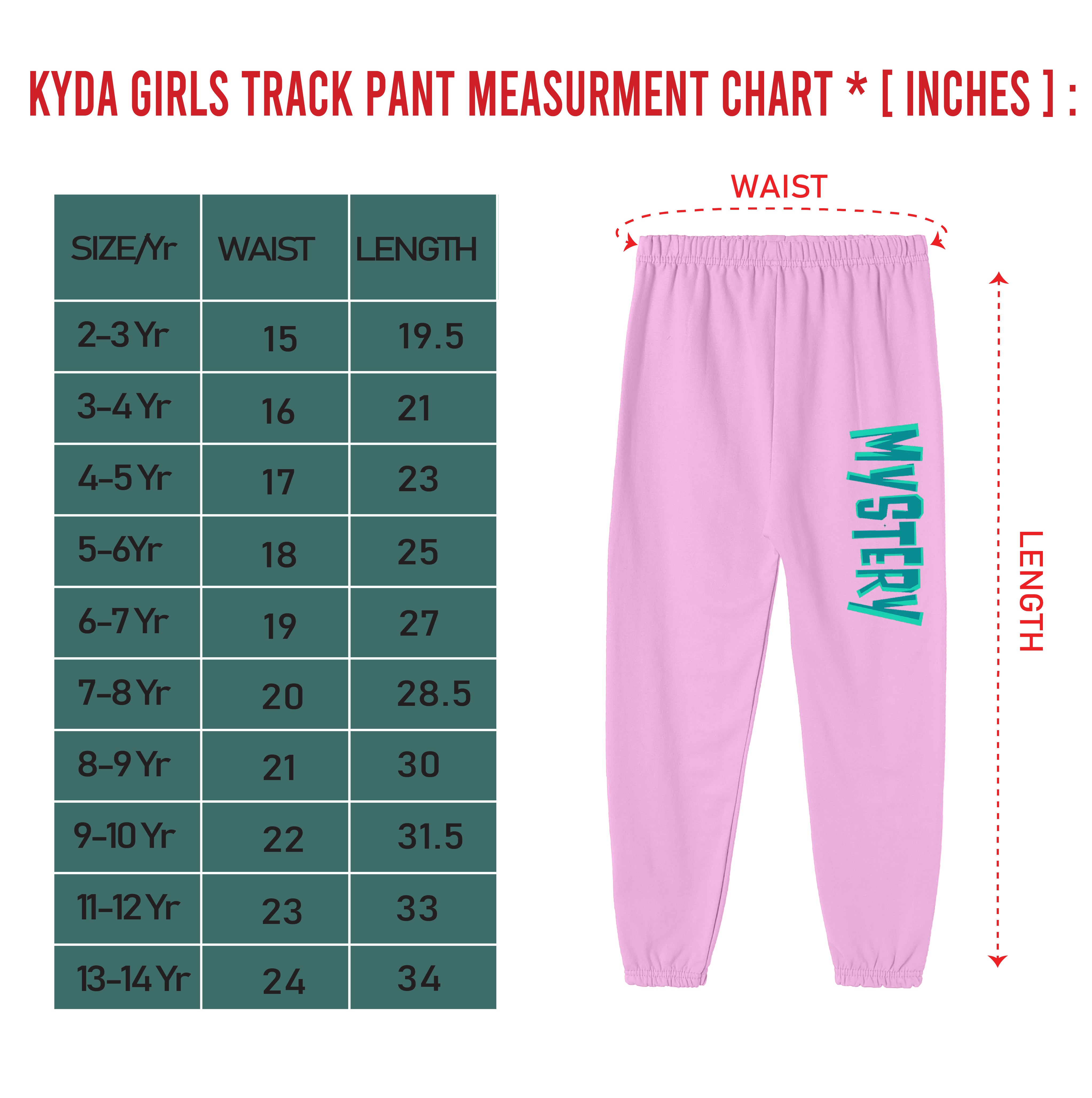 Girls printed Joggers | B.Pink