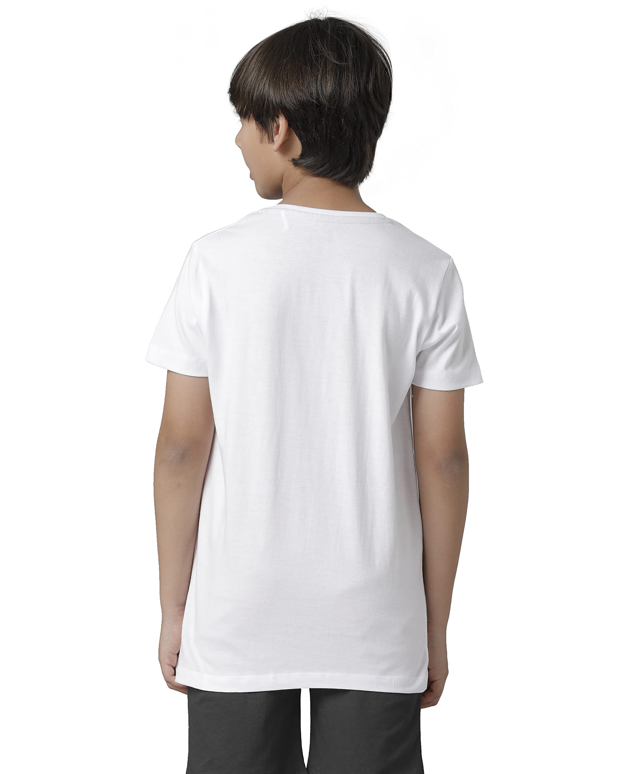Boys Printed Holi Regular Fit T-Shirt