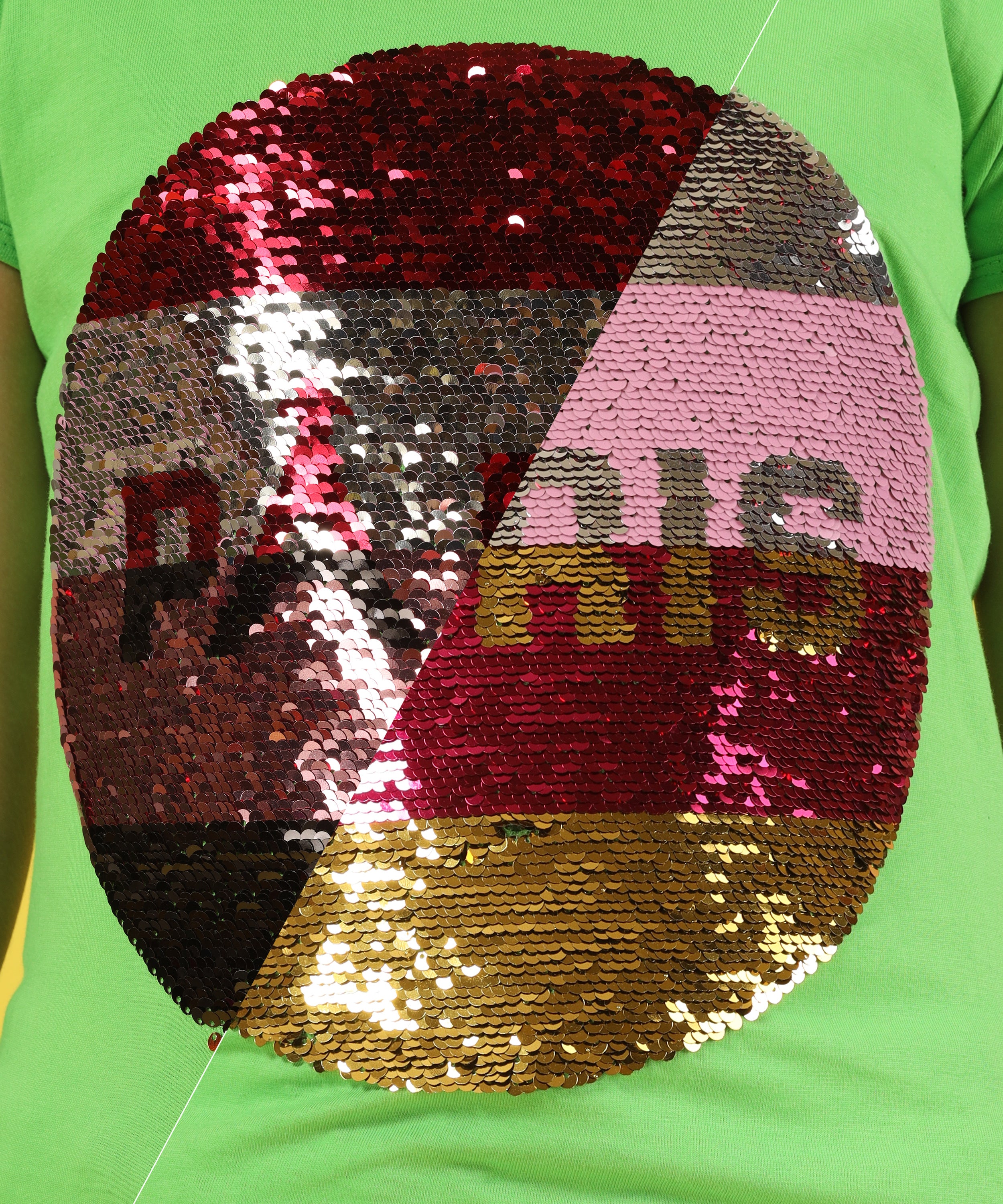 Girls Premium Half Sleeve T-shirt | L.Green