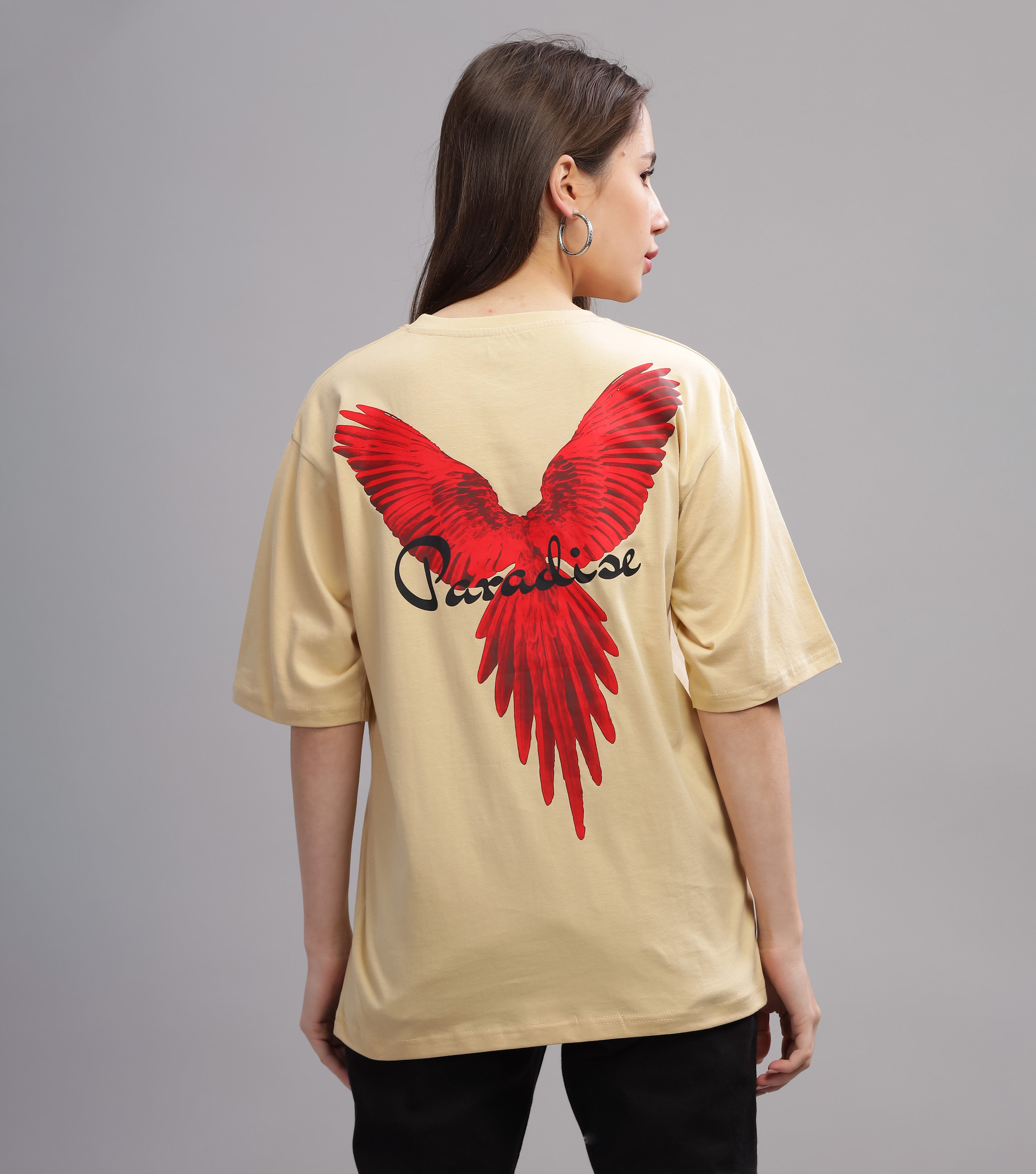 Paradise | Women's Oversized T-shirt | Cream