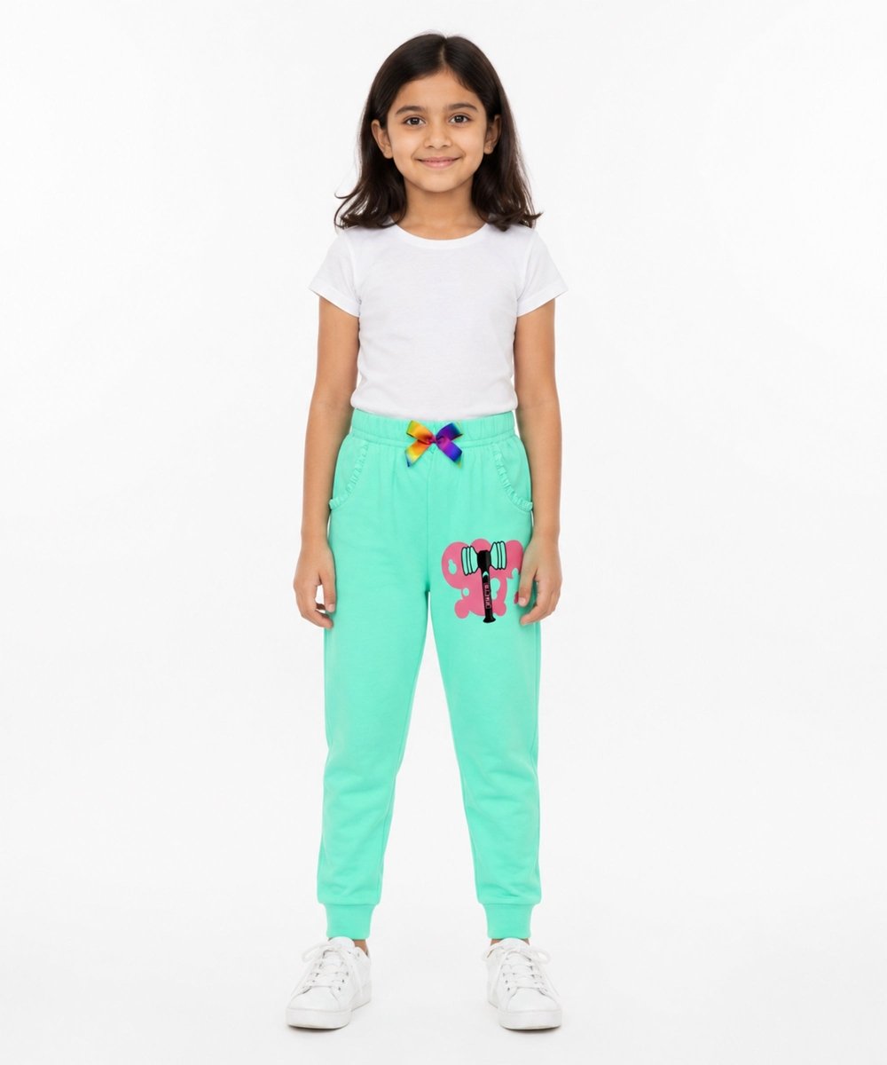 Girls Frill Pocket Joggers – Pack of 2 - KYDA ONLINE STORE