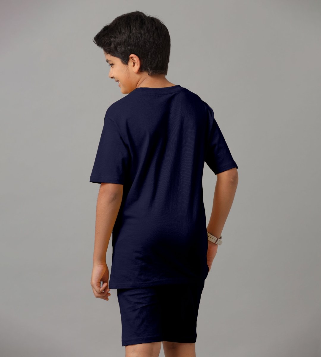 Boys Relaxed Fit Co-ords Set | Navy - KYDA ONLINE STORE