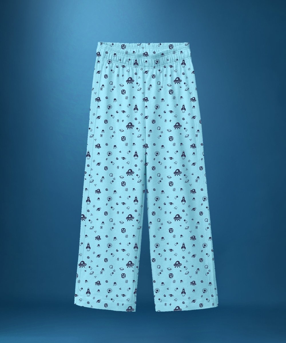 Girls Printed Cotton T-Shirt & Pajama Set - KYDA ONLINE STORE