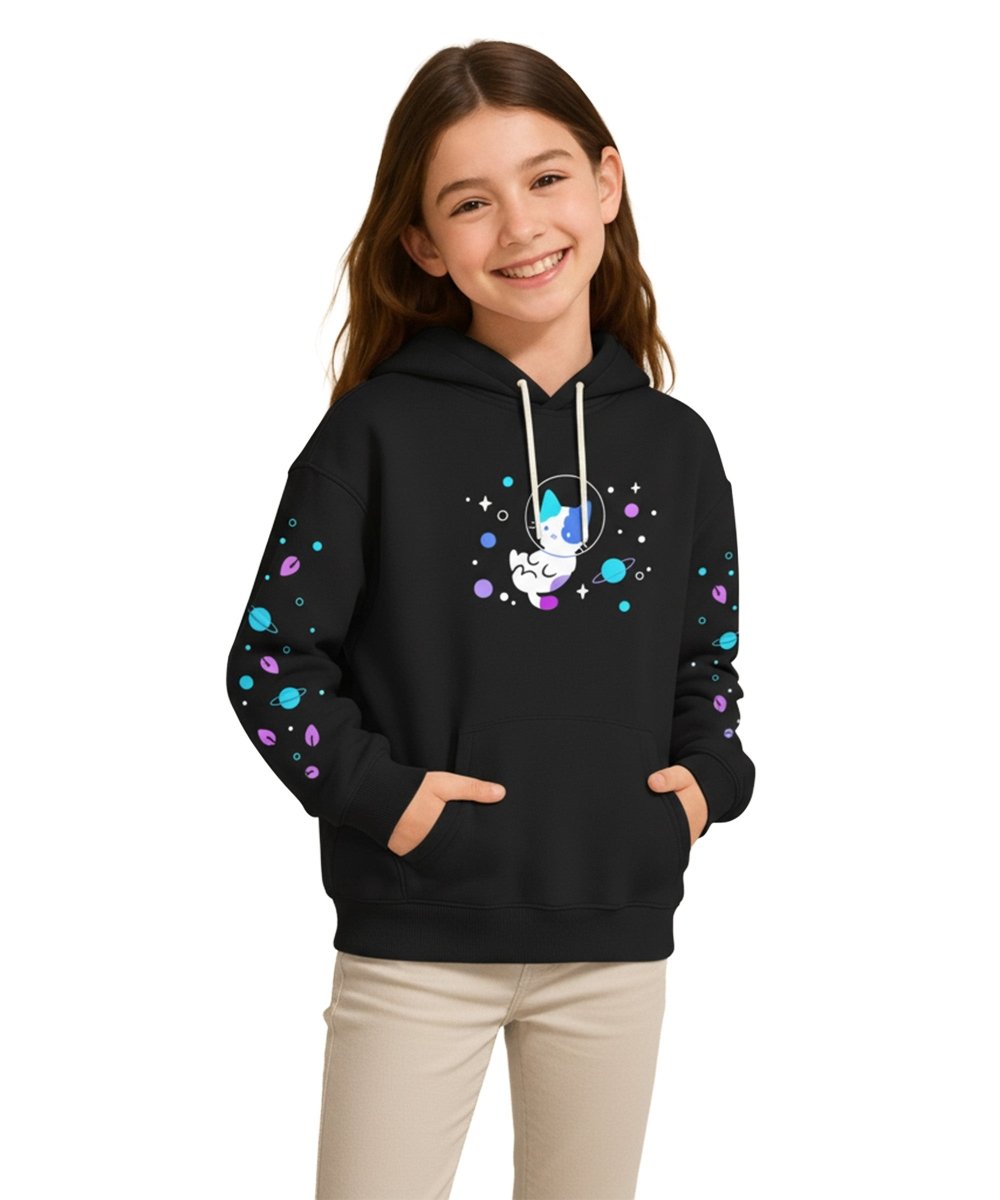 Girls Premium Printed Hoodie - KYDA ONLINE STORE