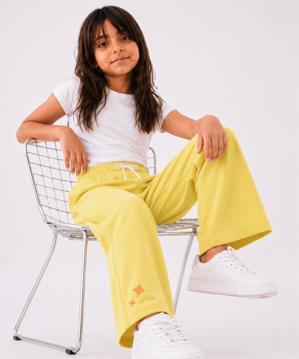 Girls Wide-Leg Palazzo Pants – Summer Wear - KYDA ONLINE STORE