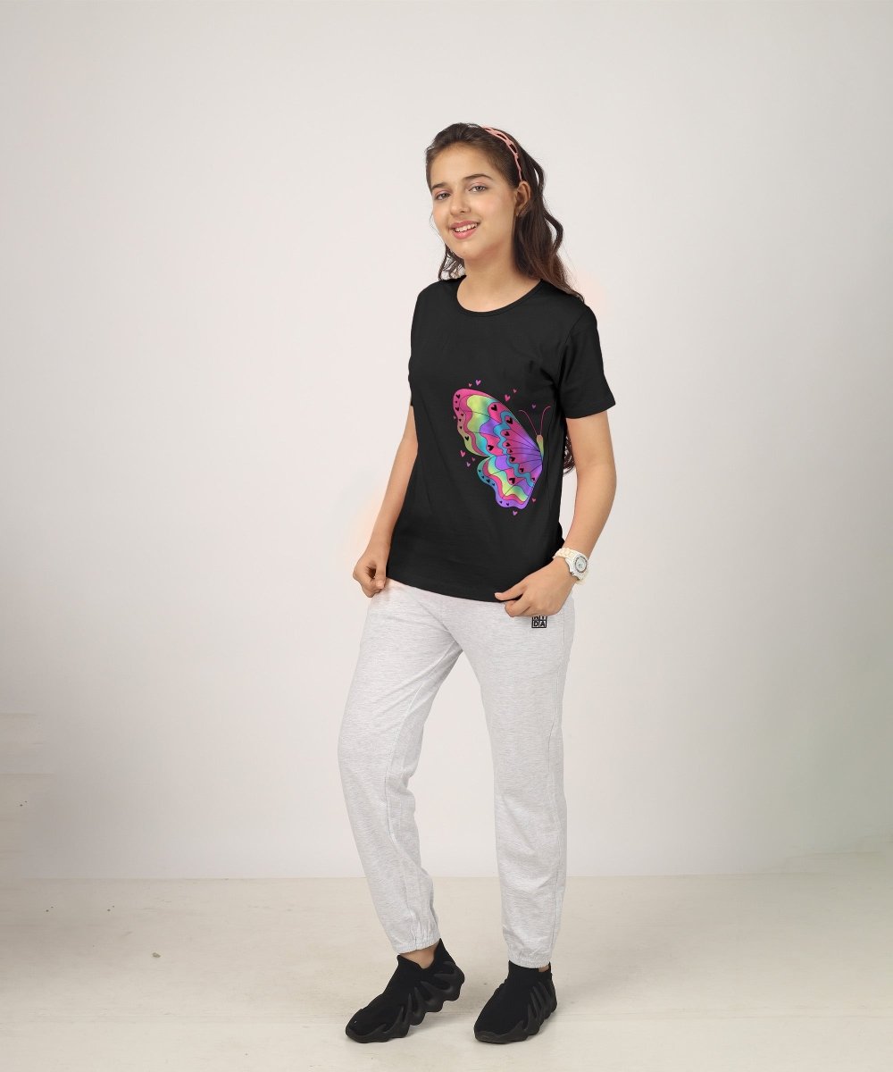 Girls Printed T-Shirts - Pack of 3 | Regular Fit - KYDA ONLINE STORE