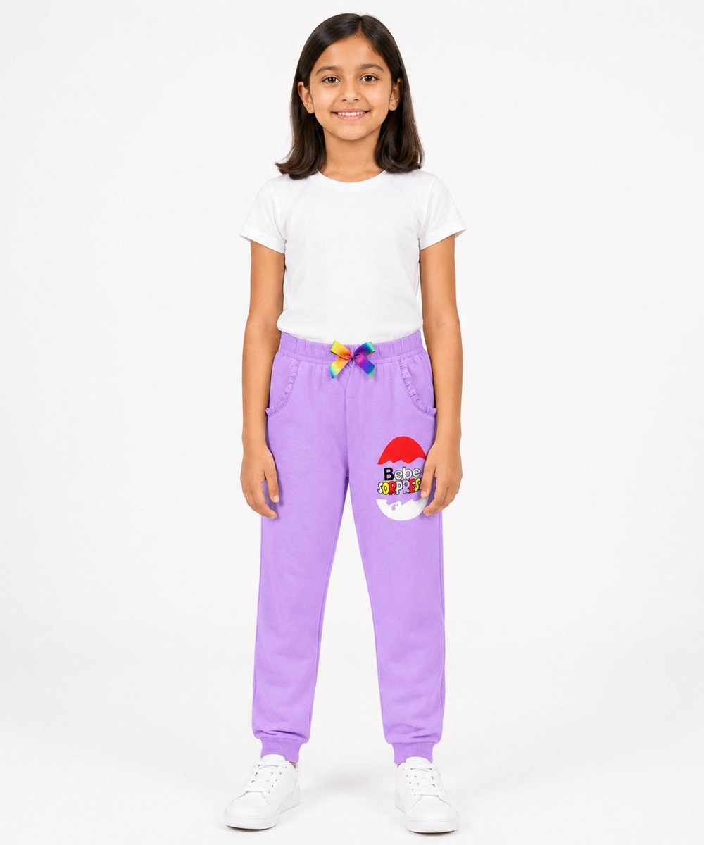 Girls Frill Pocket Joggers – Pack of 2 - KYDA ONLINE STORE