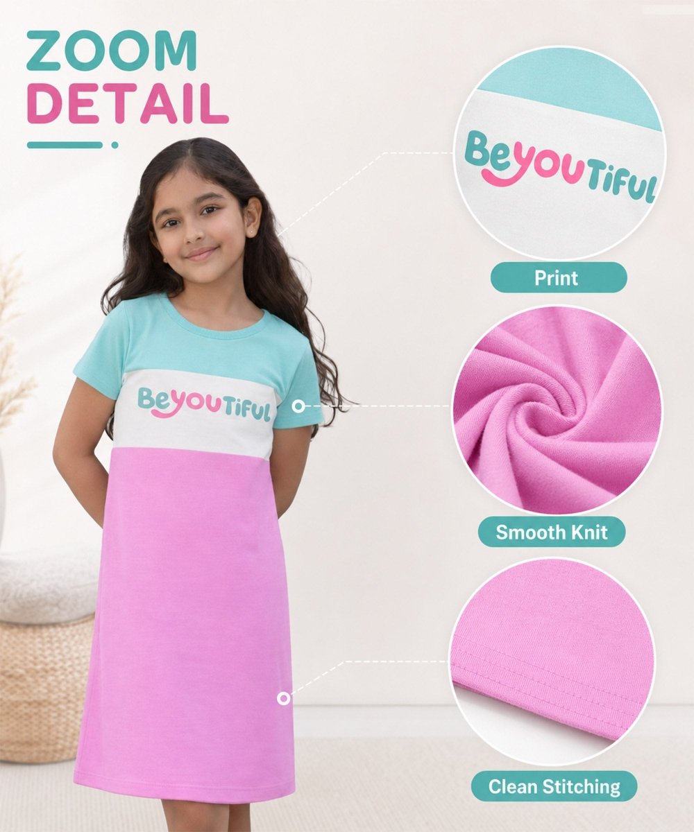 Long Top| Colour Block Theme - KYDA ONLINE STORE
