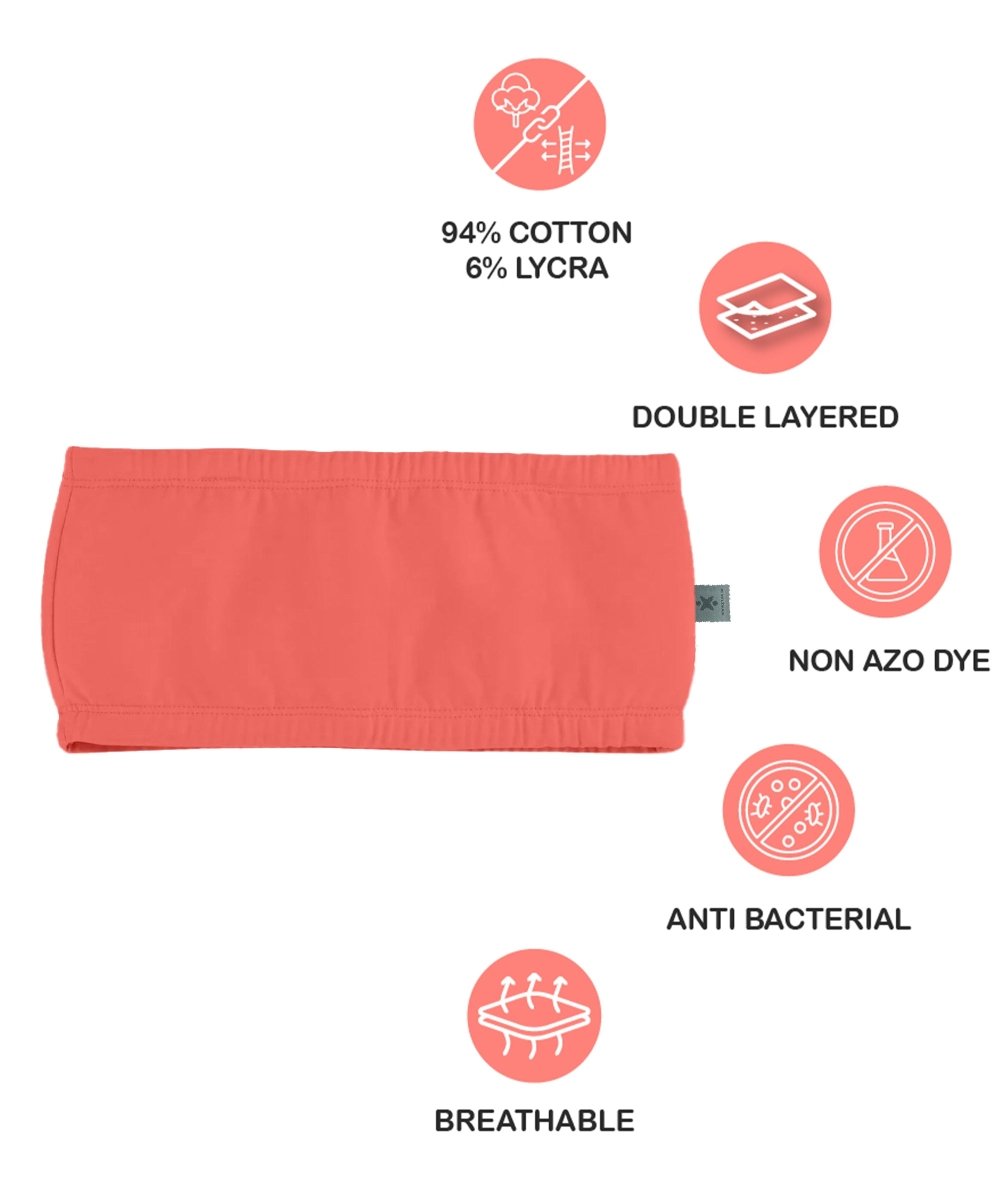 Girls Antibacterial Cotton Non Padded, Chest Double Layered Wireless Sports Training Bra -Pack of 2 - KYDA ONLINE STORE