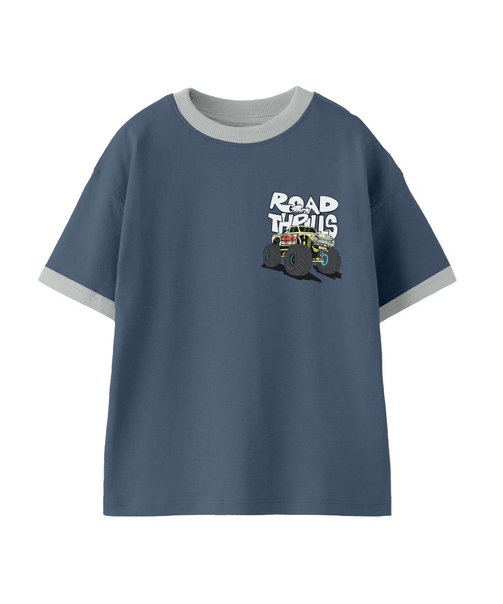 Boys Monster Truck Print Co-ord Set - KYDA ONLINE STORE