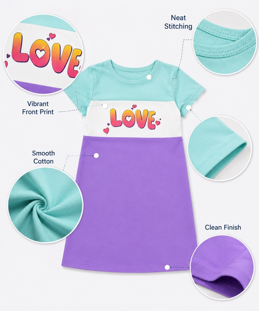 Long Top| Colour Block Theme - KYDA ONLINE STORE