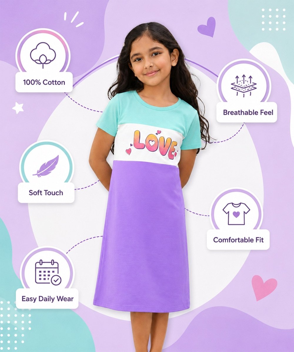 Long Top| Colour Block Theme - KYDA ONLINE STORE
